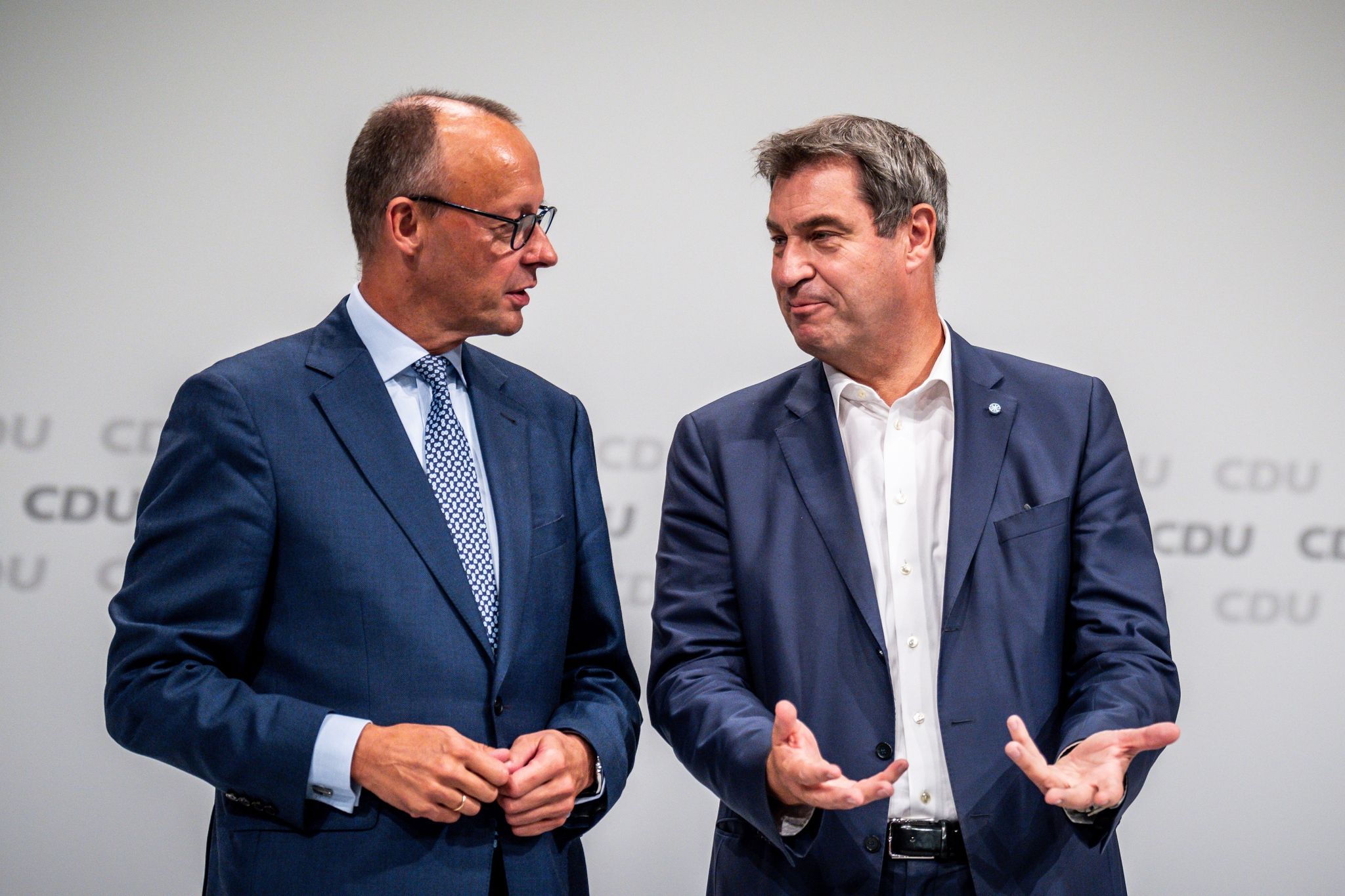 CDU-Chef Friedrich Merz (l) Und CSU-Chef Markus Söder Haben Zur Frage, Wann Die Union Ihren Kanzlerkandidaten Küren Soll, Zuletzt Ein Paradebeispiel Für Missverständliche Kommunikation Gegeben.