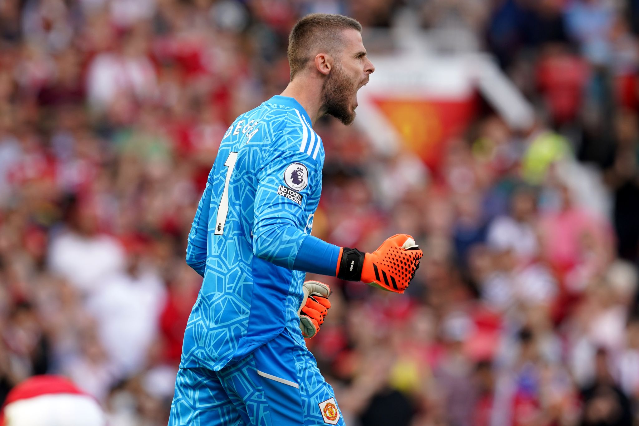 David De Gea Stand Zuletzt Für Manchester United Zwischen Den Pfosten.