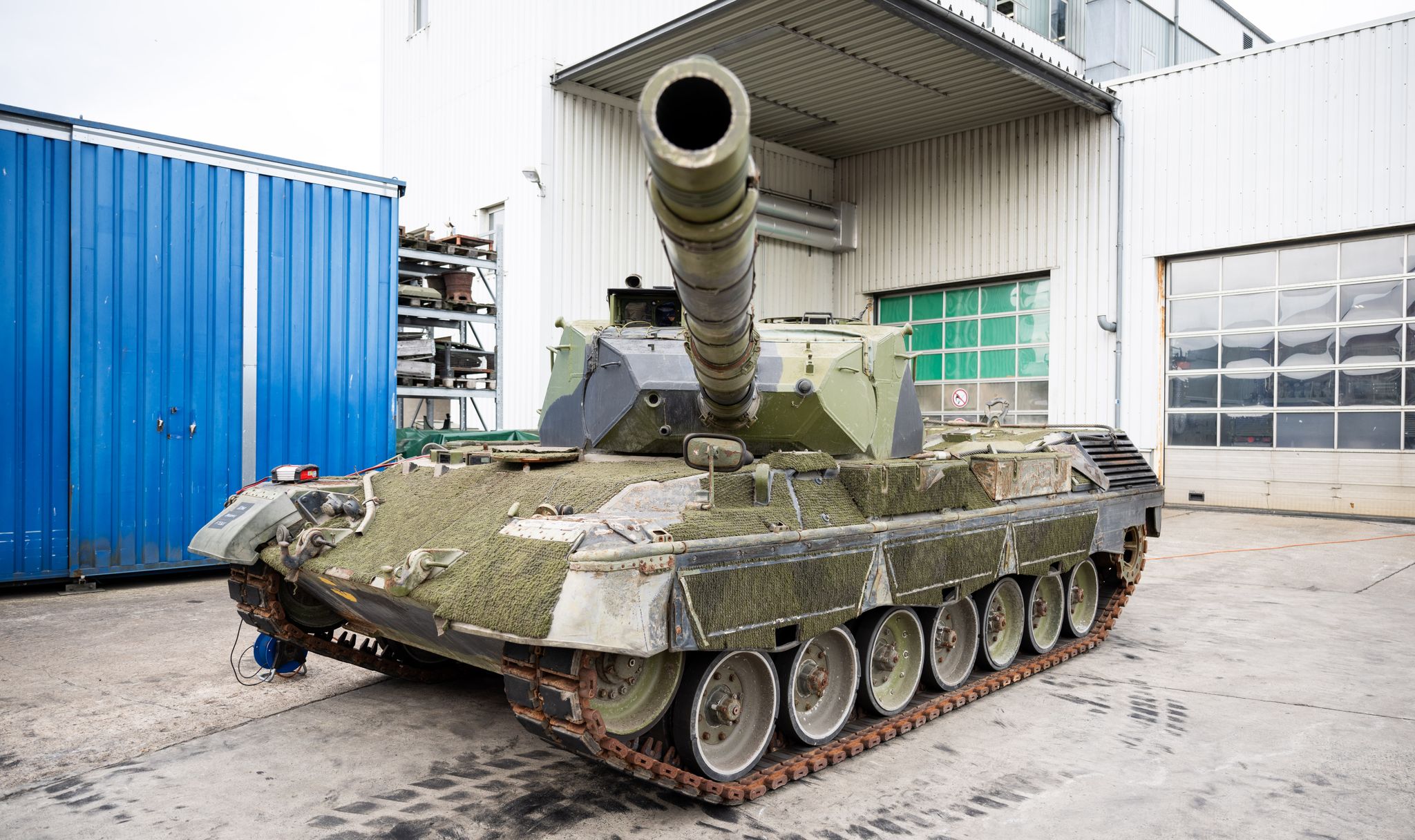 Ein Panzer Vom Typ Leopard 1 (Archivbild). Rheinmetall Bereitet Rund 30 Der Panzer Für Die Ukraine Auf.