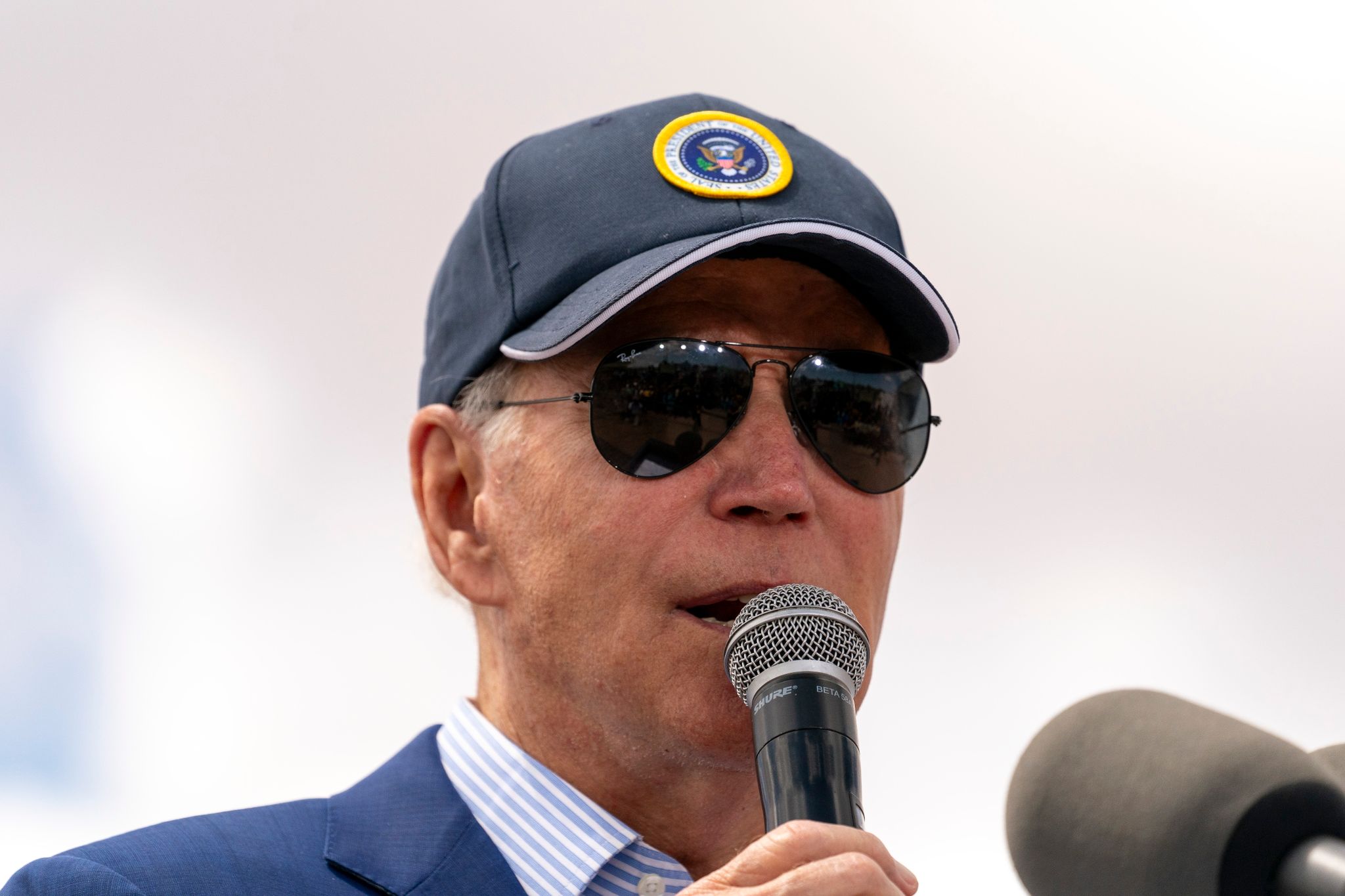 US-Präsident Joe Biden Bezeichnet Den Klimawandel Einmal Mehr Als Eine «existenzielle Bedrohung Für Die Menschheit».