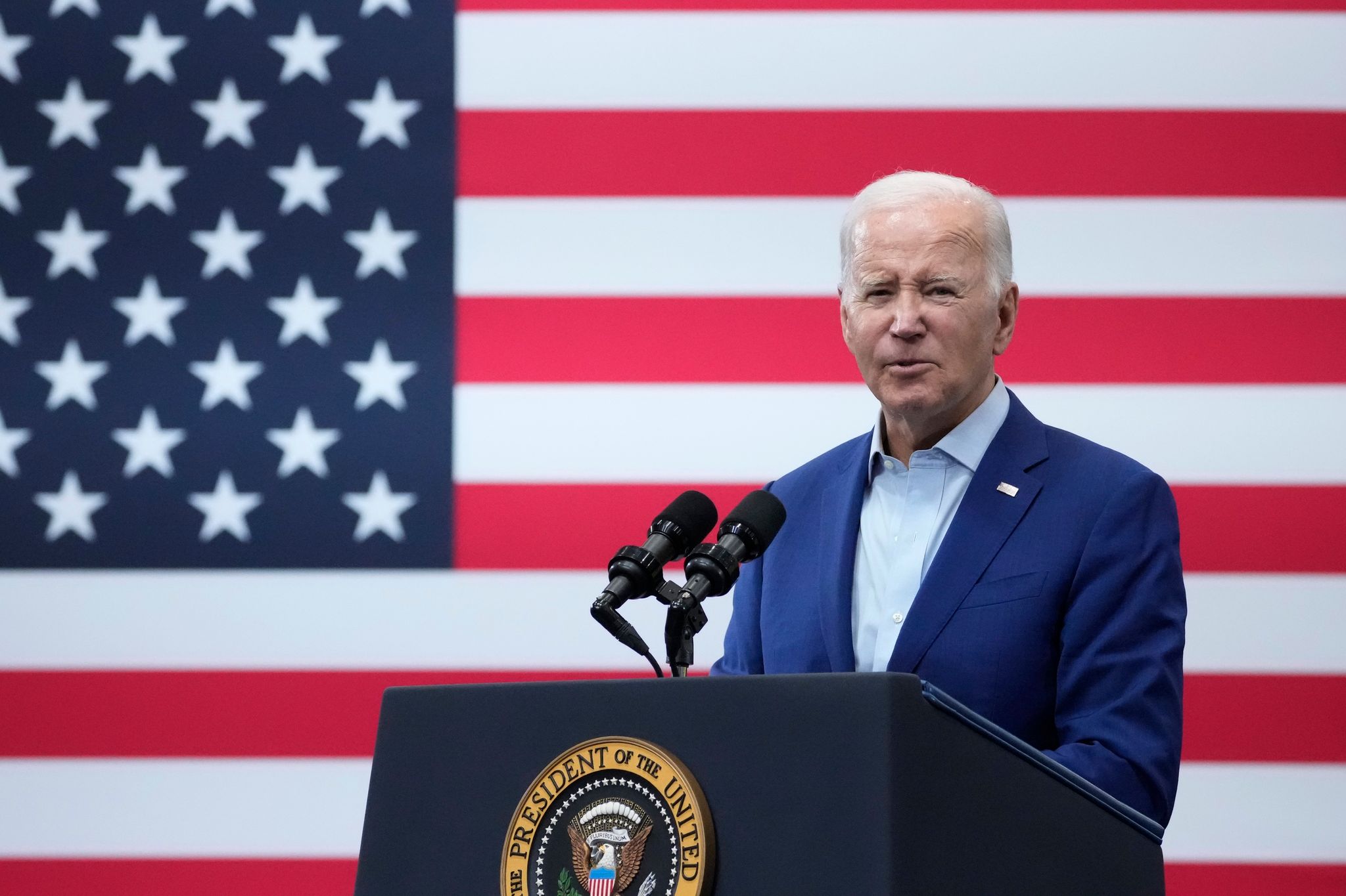 US-Präsident Joe Biden Will US-Investitionen In Sensible Technologien In China Regulieren.