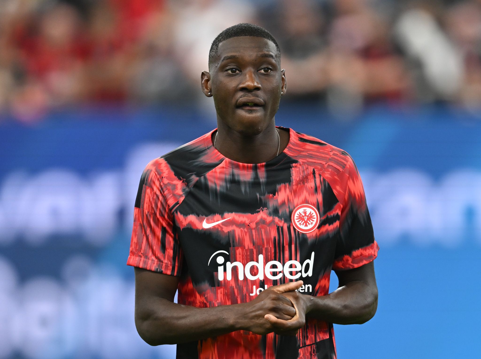 Frankfurts Randal Kolo Muani Gilt Angeblich Auch Weiter Als Kandidat Beim FC Bayern.