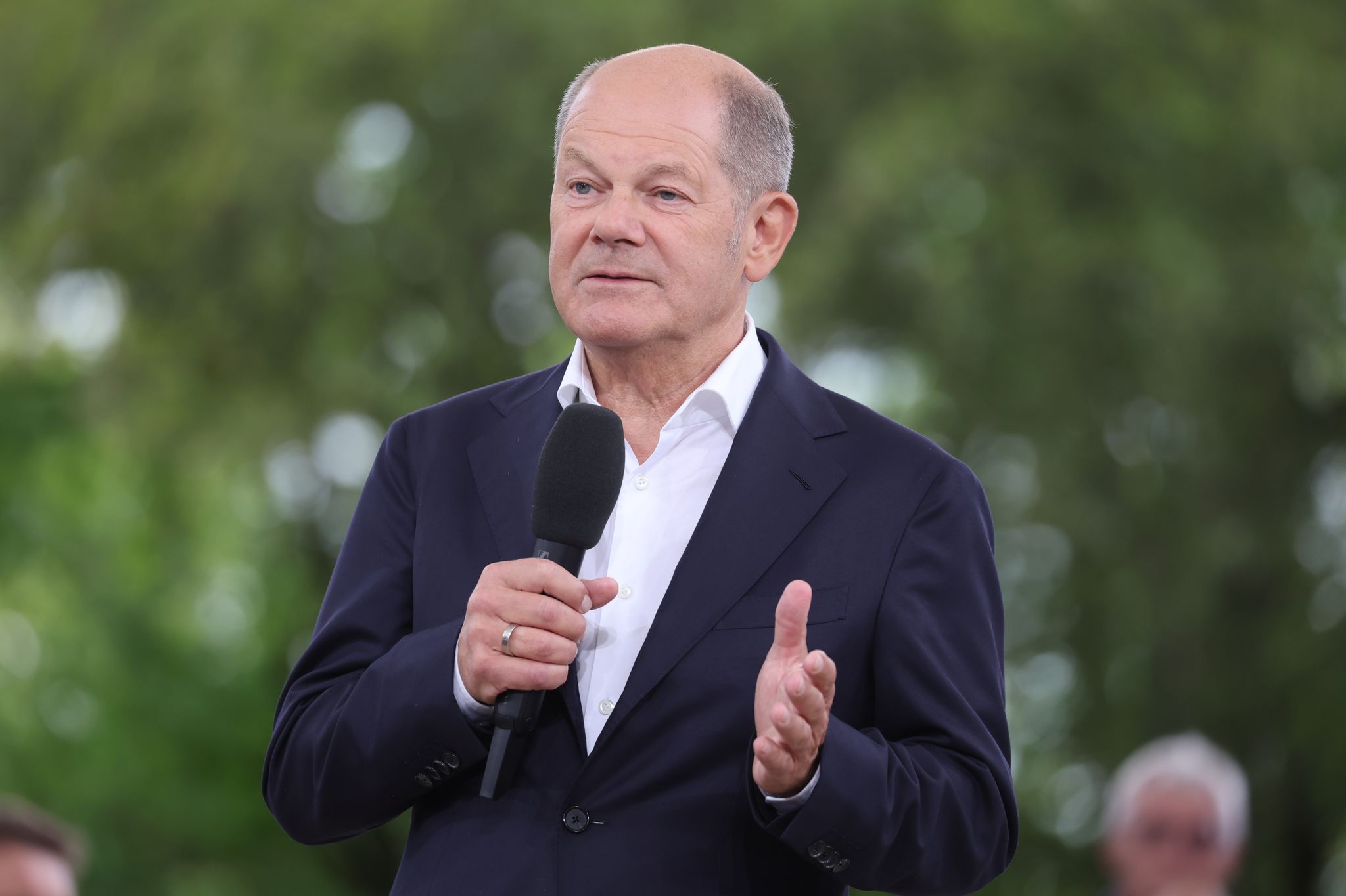 Ist Gegen Eine Erhöhung Des Rentenalters: Kanzler Olaf Scholz.