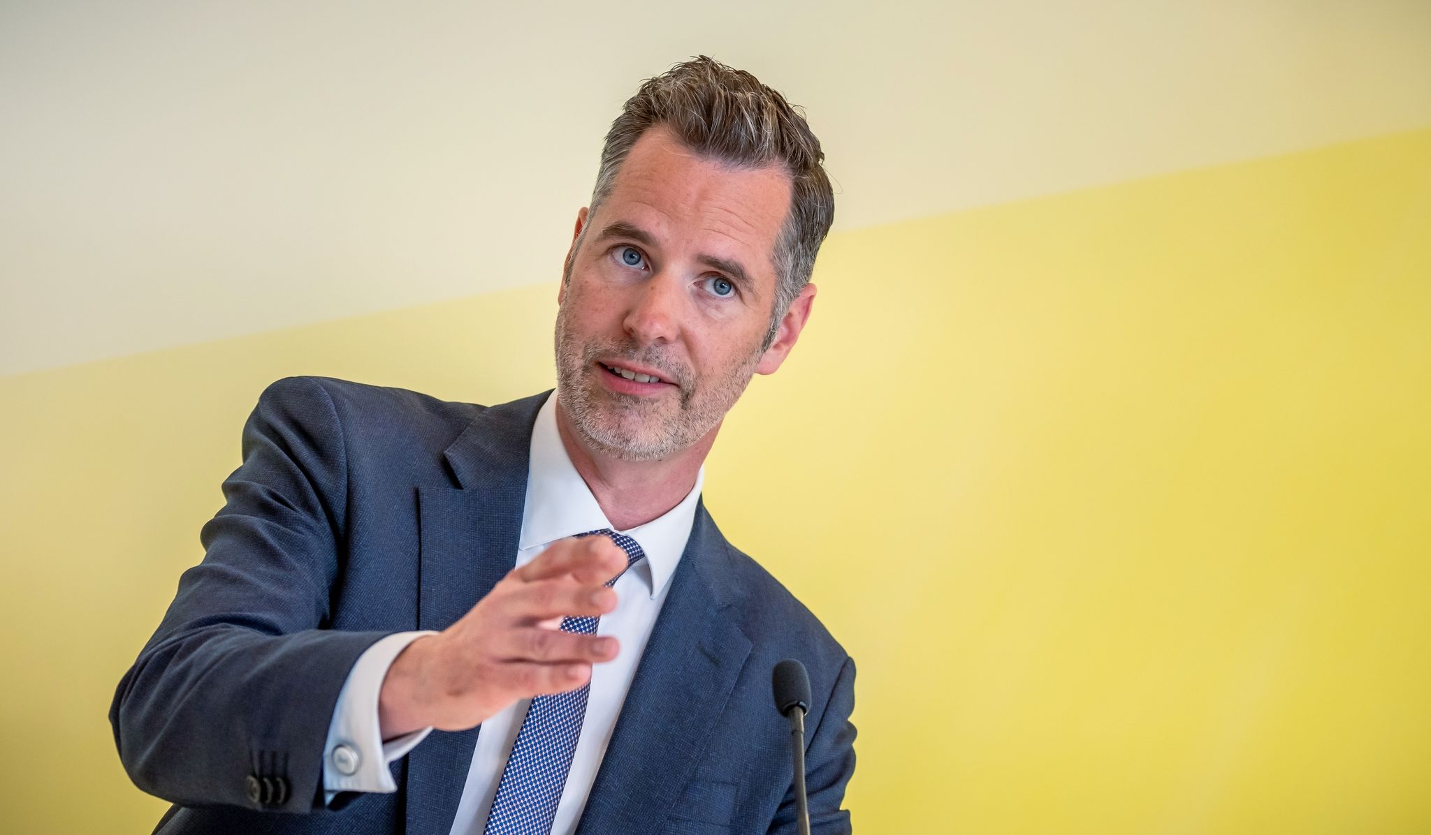 FDP-Fraktionschef Christian Dürr Setzt Sich Für Die Bürokratieentlastung Der Wirtschaft Ein.