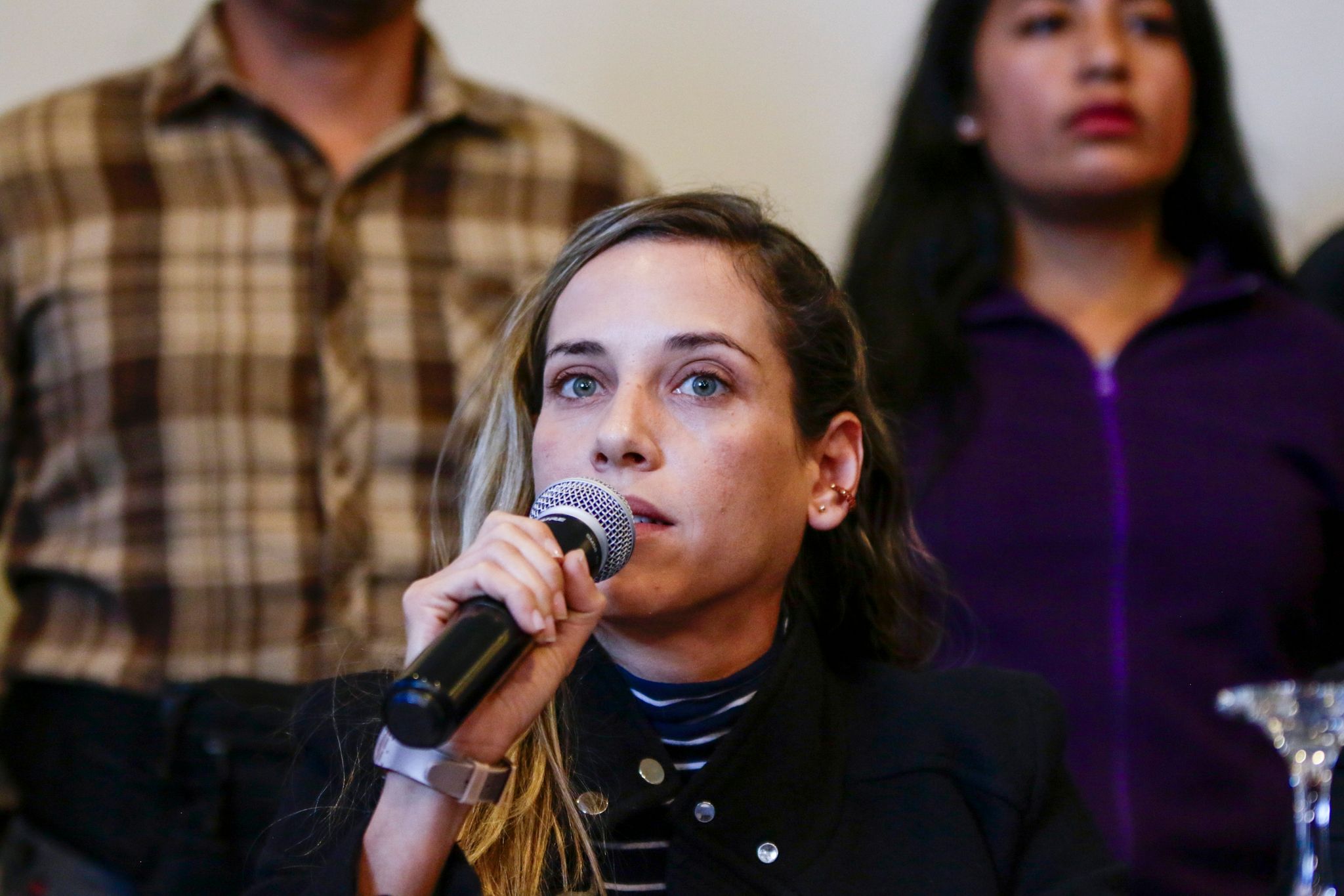 Vize-Kandidatin Andrea González Náder Soll Bei Der Wahl Am 20. August Antreten.