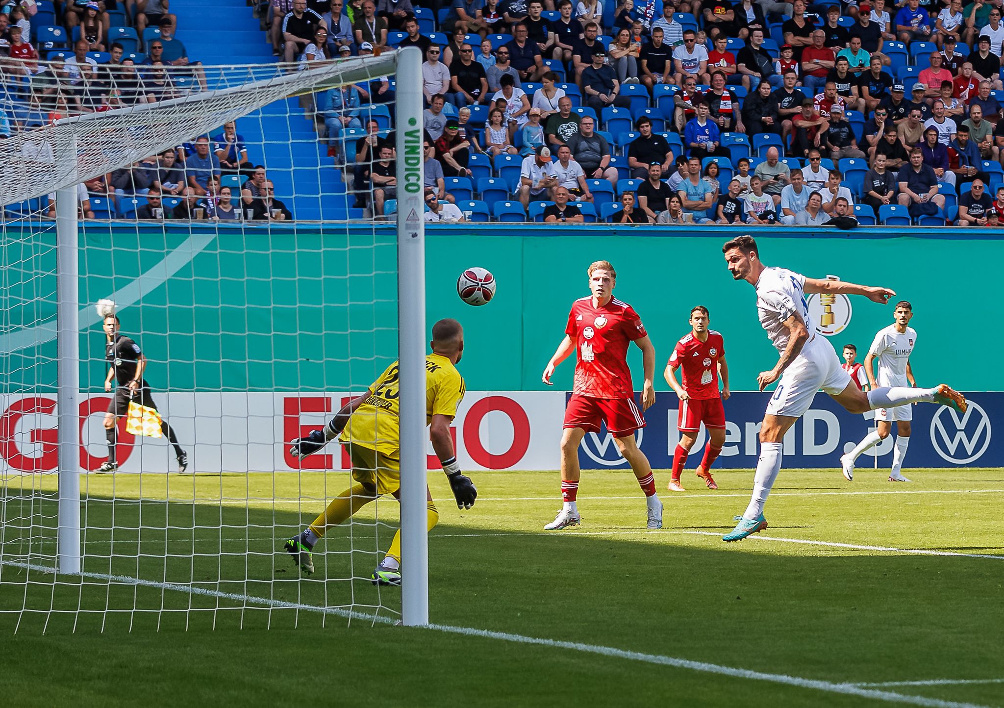Er Schnürte Das Doppelpack Zum 3:0 Für Heidenheim: Tim Kleindienst.