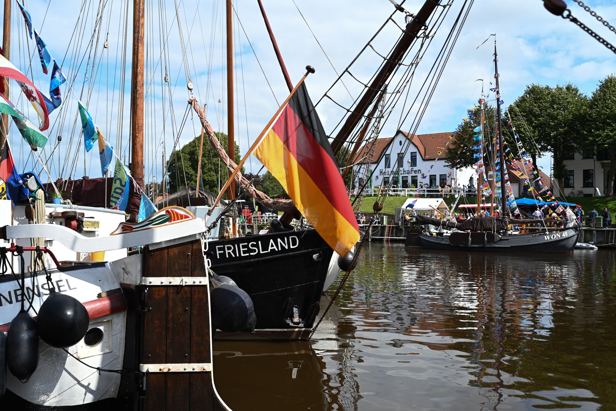 Historische Küstensegler Auf Der «WattenSail»