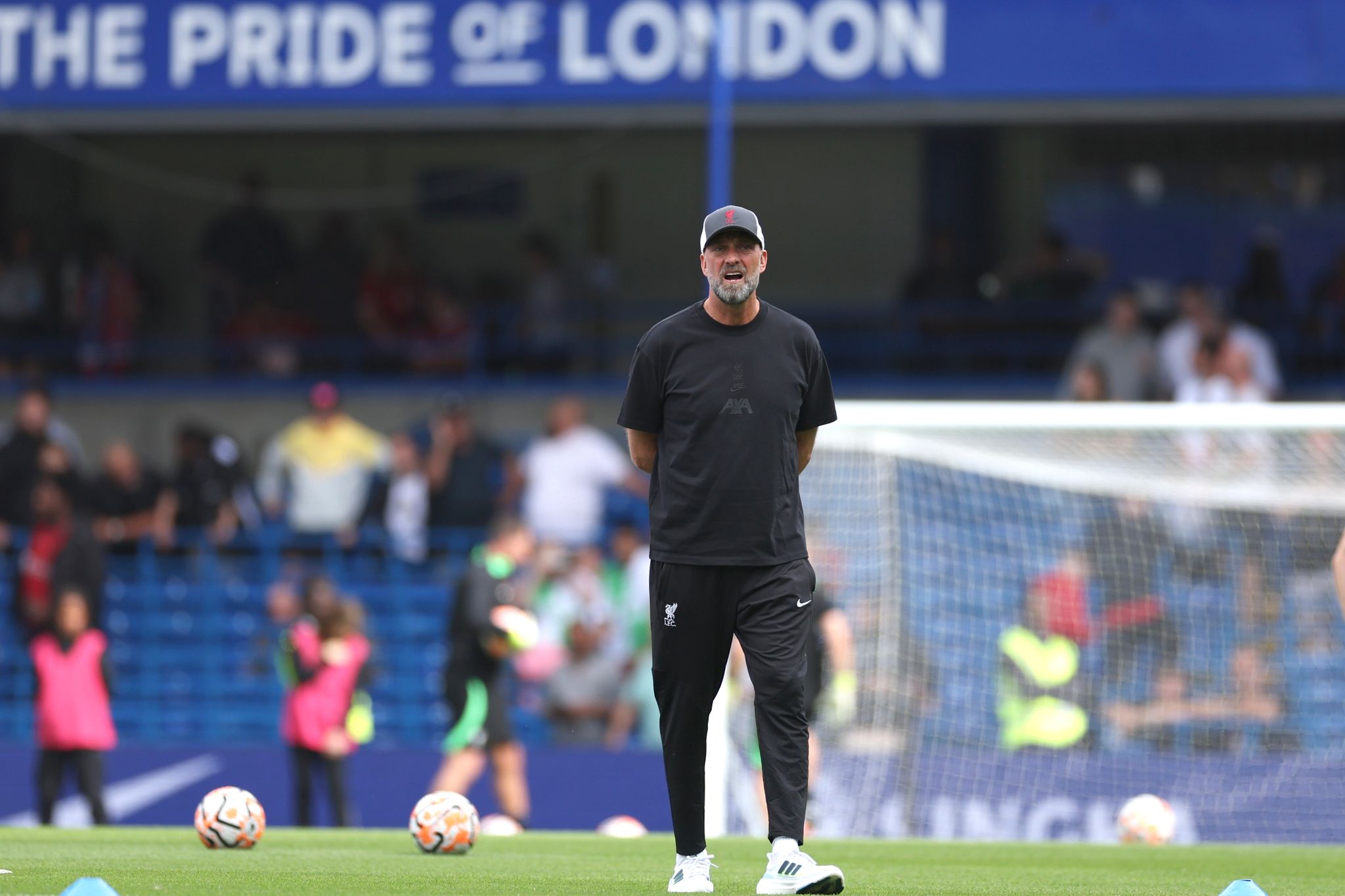 Liverpools Coach Jürgen Klopp Kam Mit Seinem Team Nicht über 1:1 Gegen Den FC Chelsea Hinaus.