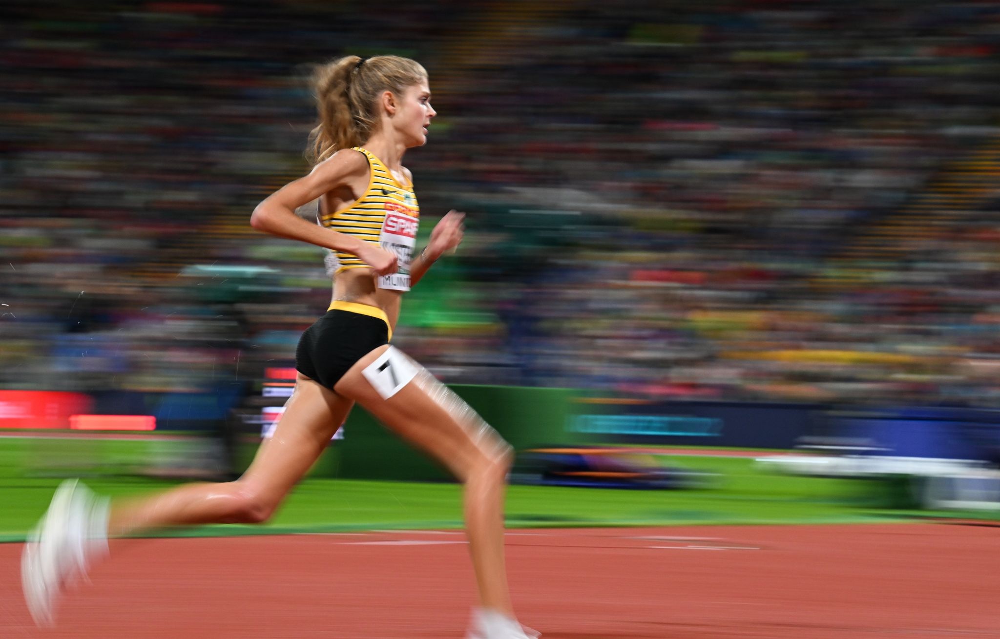 Langstreckenläuferin Konstanze Klosterhalfen Wird Nicht Bei Der WM In Budapest Starten.