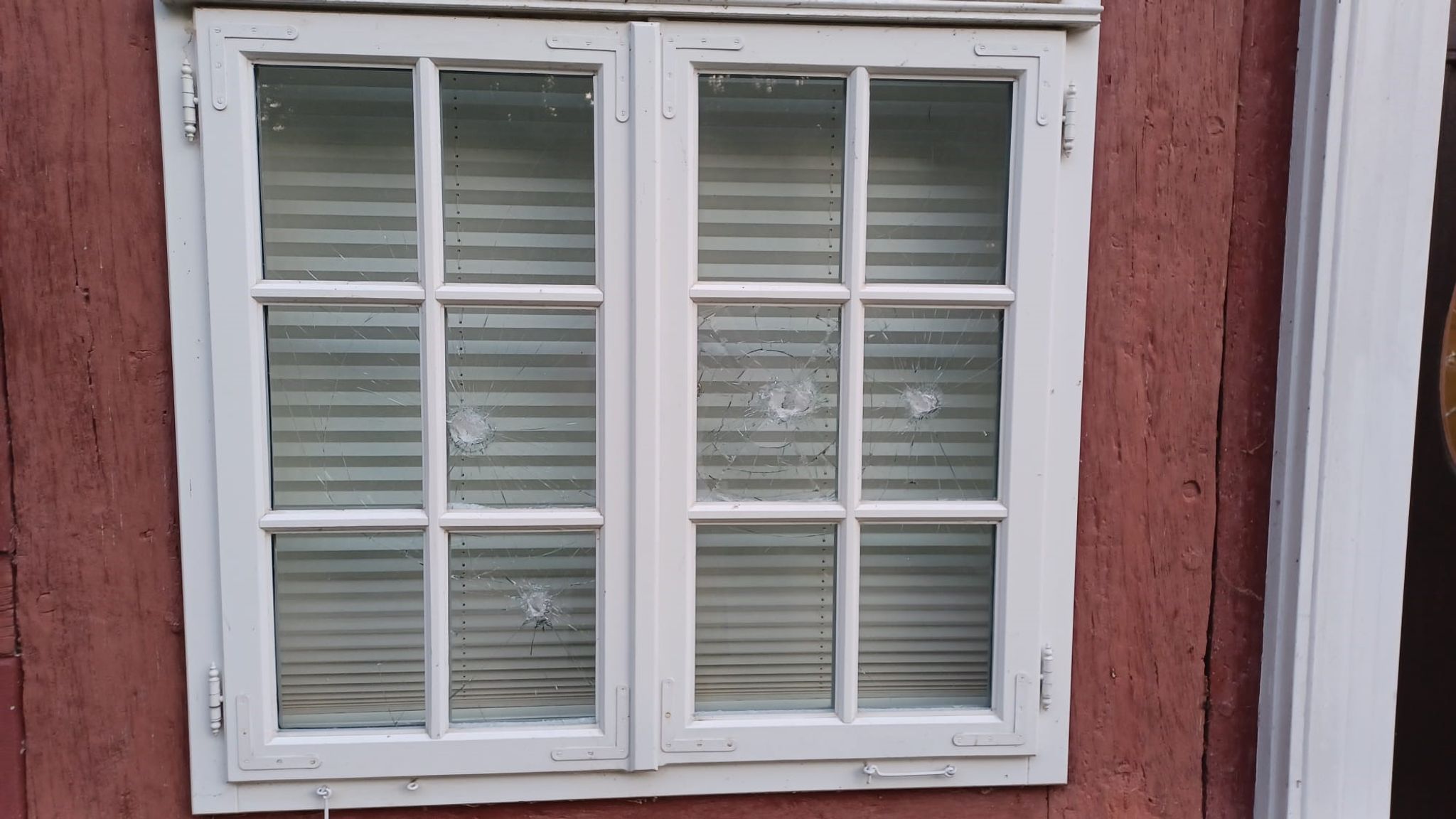 Mehrere Fensterscheiben Der Stiftung In Celle Sind Zerstört Worden.