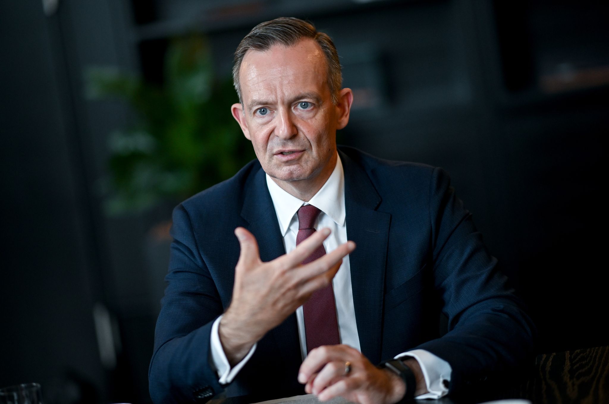 Volker Wissing (FDP), Bundesminister Für Digitales Und Verkehr.