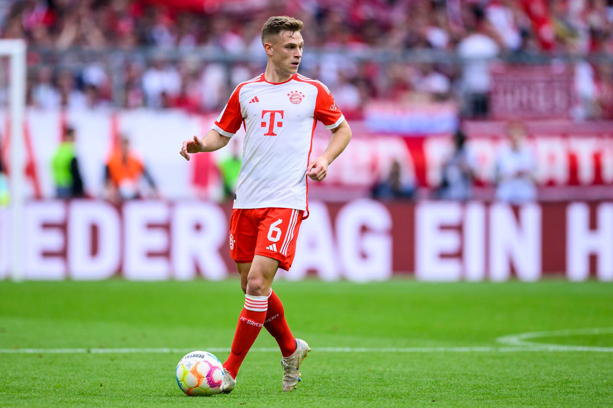 Münchens Joshua Kimmich In Aktion.