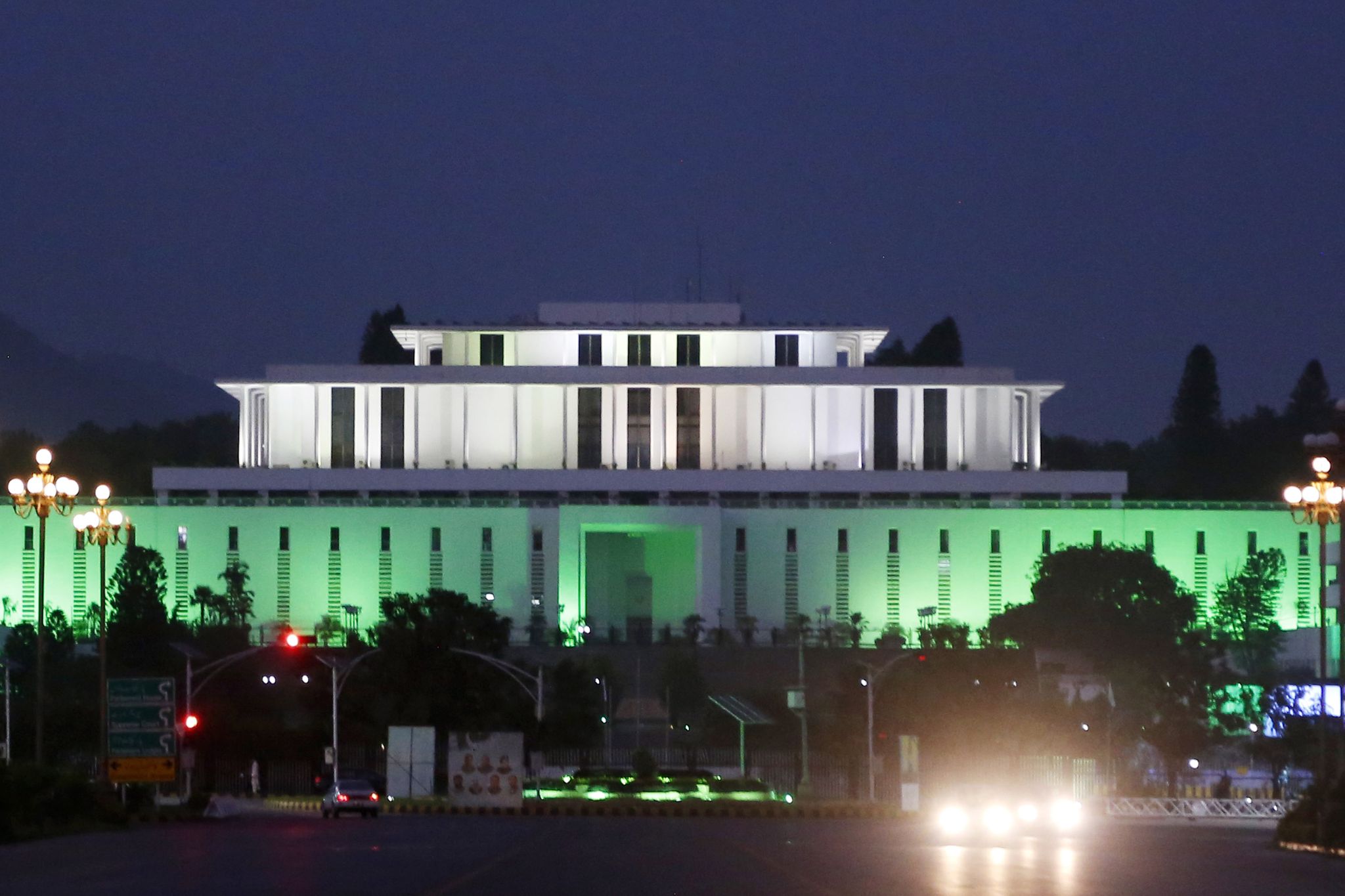 Der Präsidentenpalast In Islamabad.
