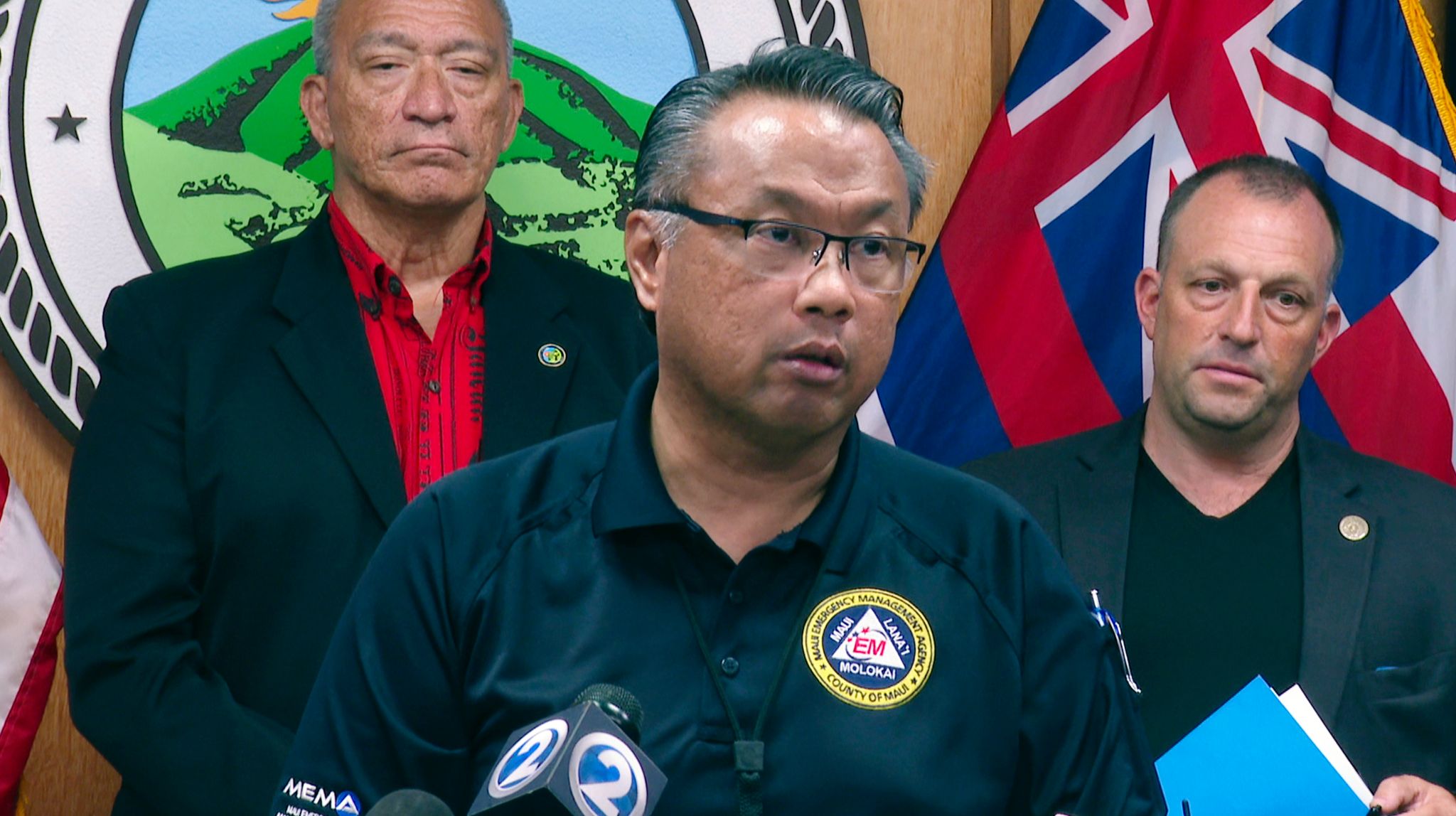 Herman Andaya (M), Bisher Leiter Der Katastrophenbehörde Auf Maui, Ist Von Seinem Amt Zurückgetreten.