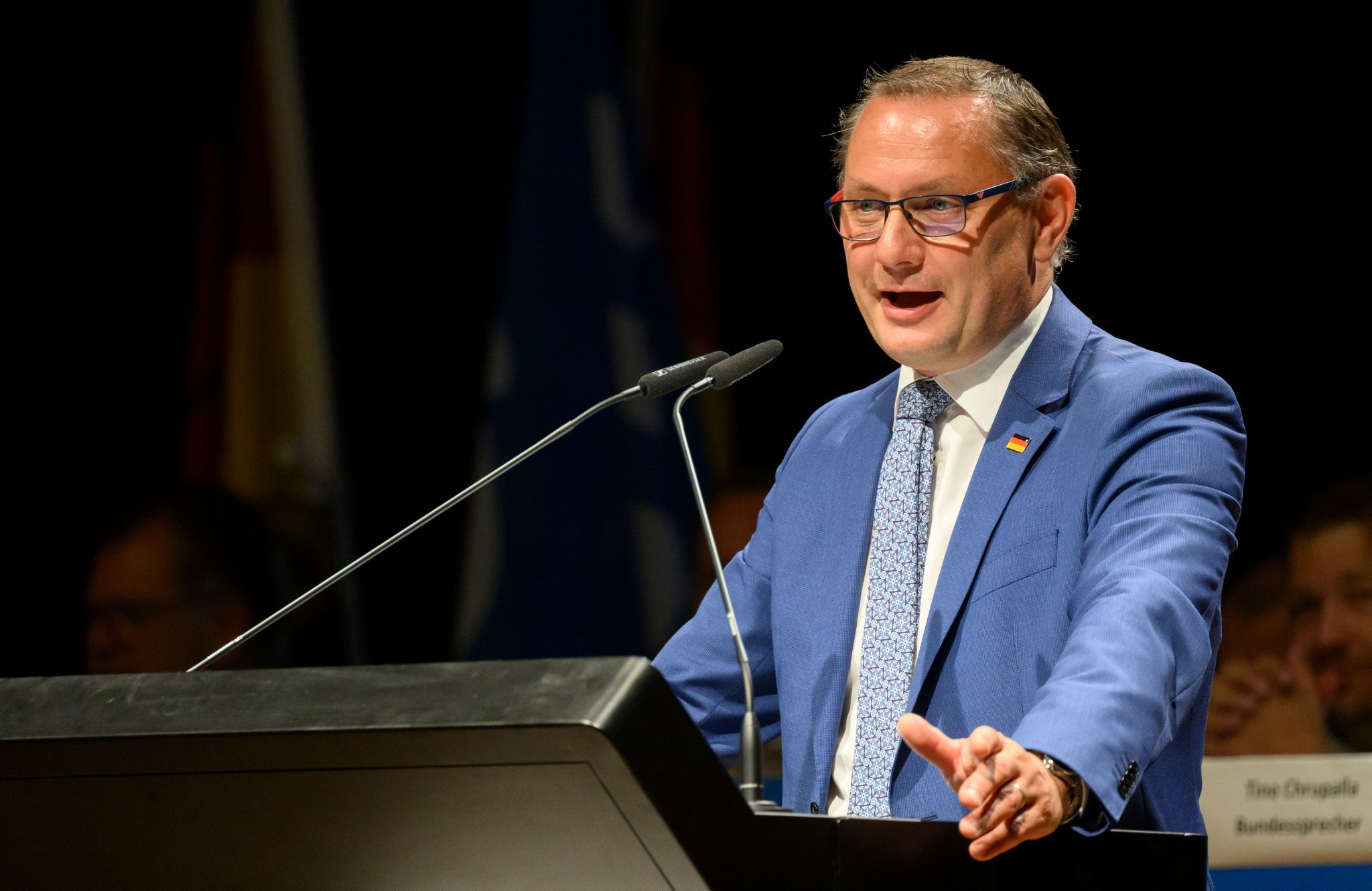 AfD-Chef Tino Chrupalla Beim Landesparteitag Der AfD Niedersachsen In Celle.
