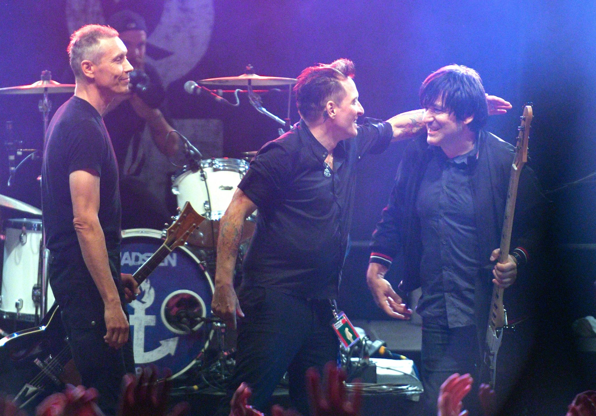Die Berliner Punkrock-Band Die Ärzte, Farin Urlaub (l-r), Bela B. Und Rod Gonzales Gehen Wieder Auf Tour.