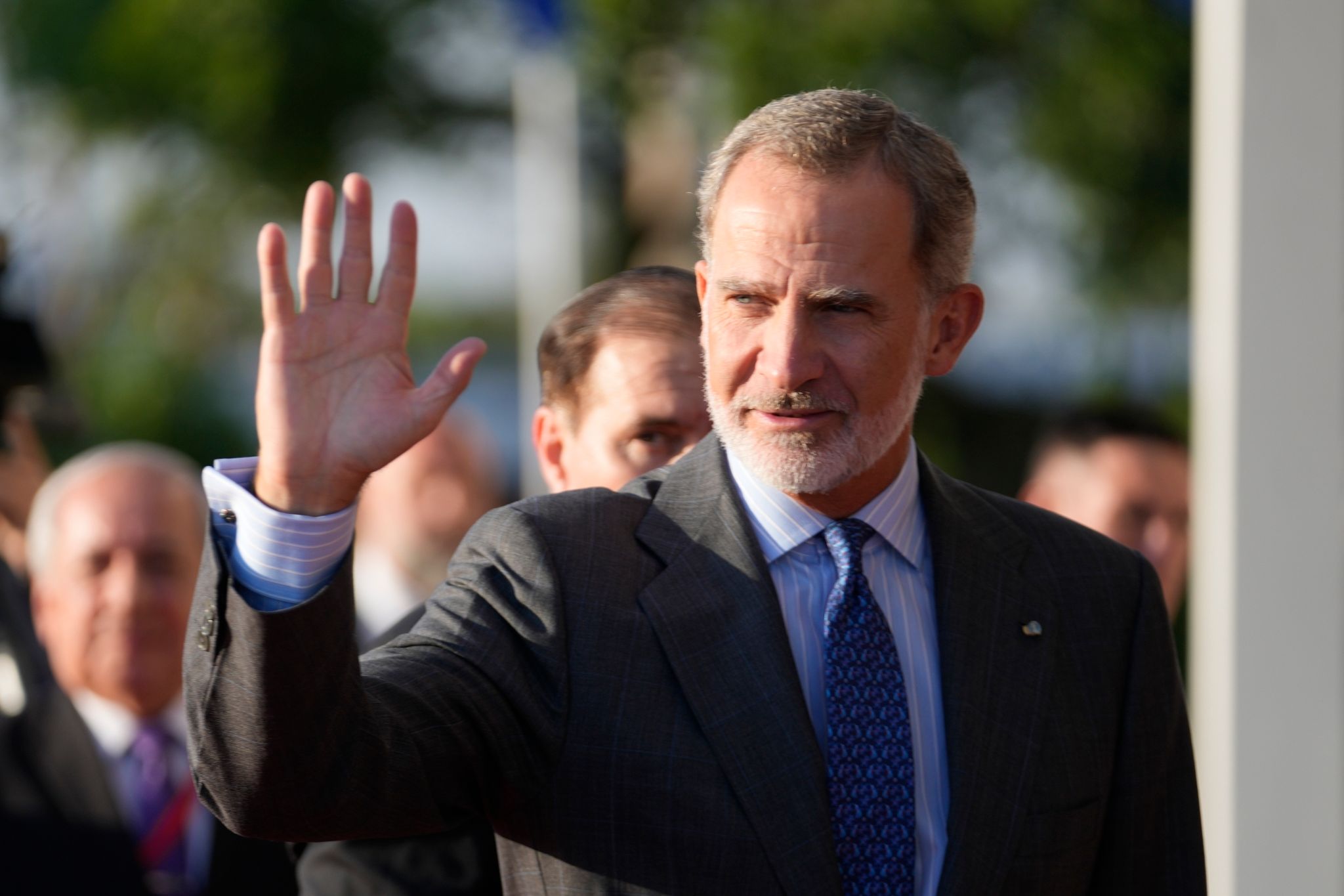 Beginnt Konsultationen Zur Regierungsbildung: Spaniens König Felipe VI., Hier Bei Einem Besuch In Paraguay.