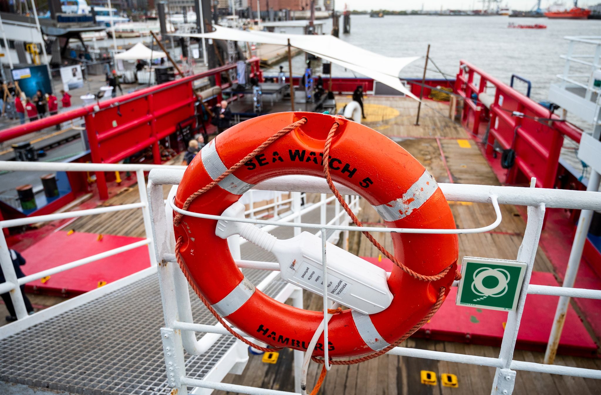 Sea-Watch Droht In Italien Eine Geldstrafe Von Bis Zu 10.000 Euro. (Symbolbild)