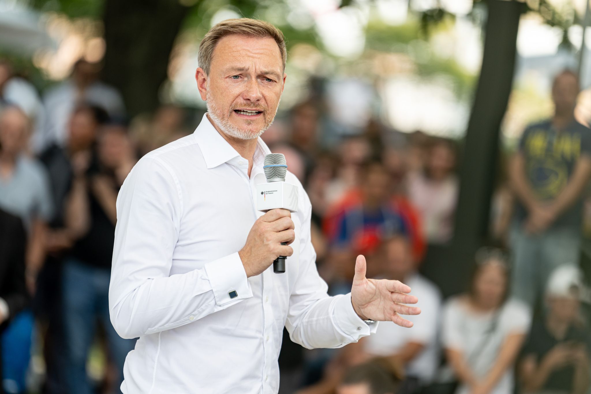Bundesfinanzminister Christian Lindner (FDP) Erntet Kritik Von Sozialverbänden.
