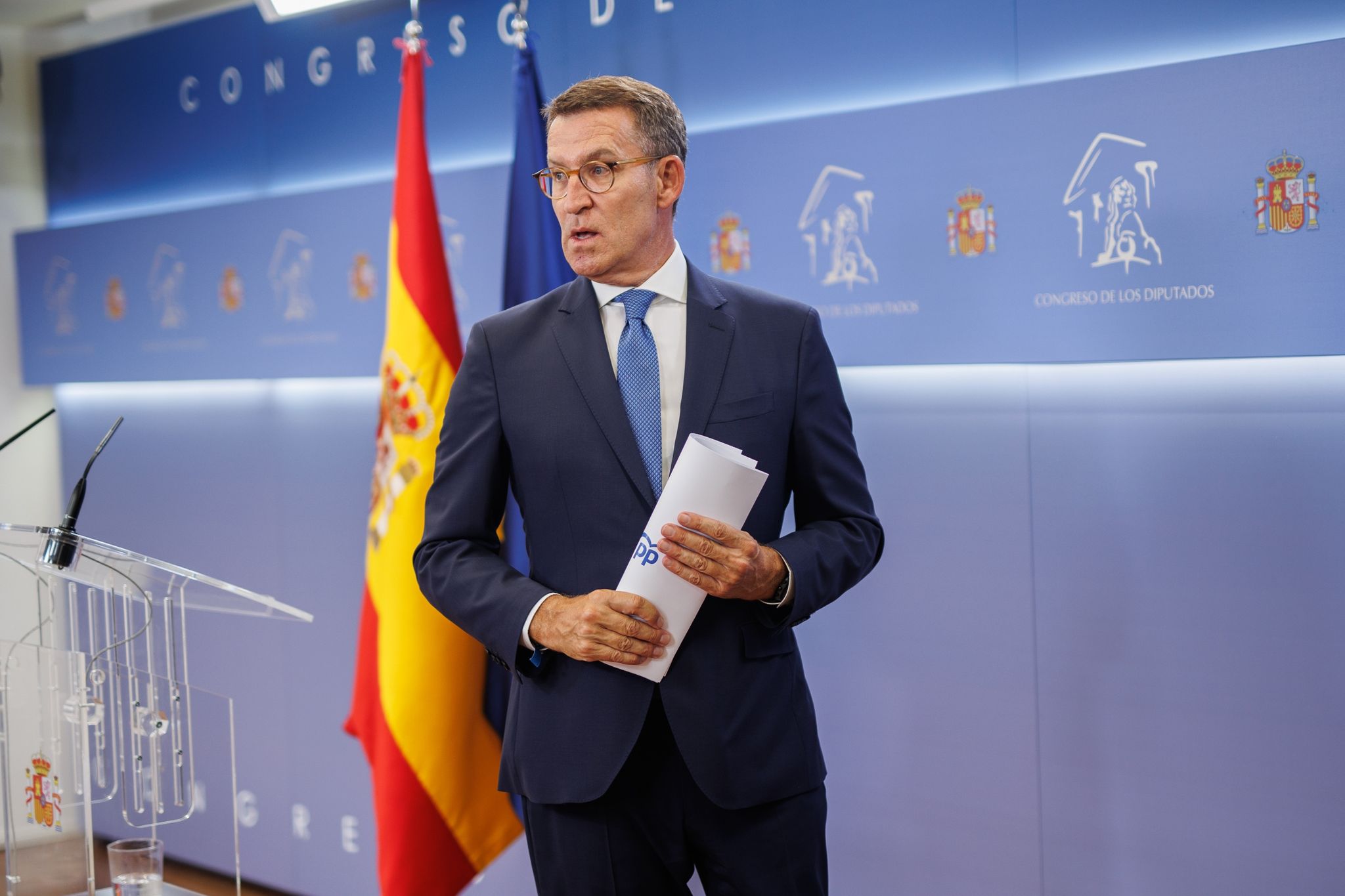 Der Bisherige Oppositionsführer Alberto Núñez Feijóo
