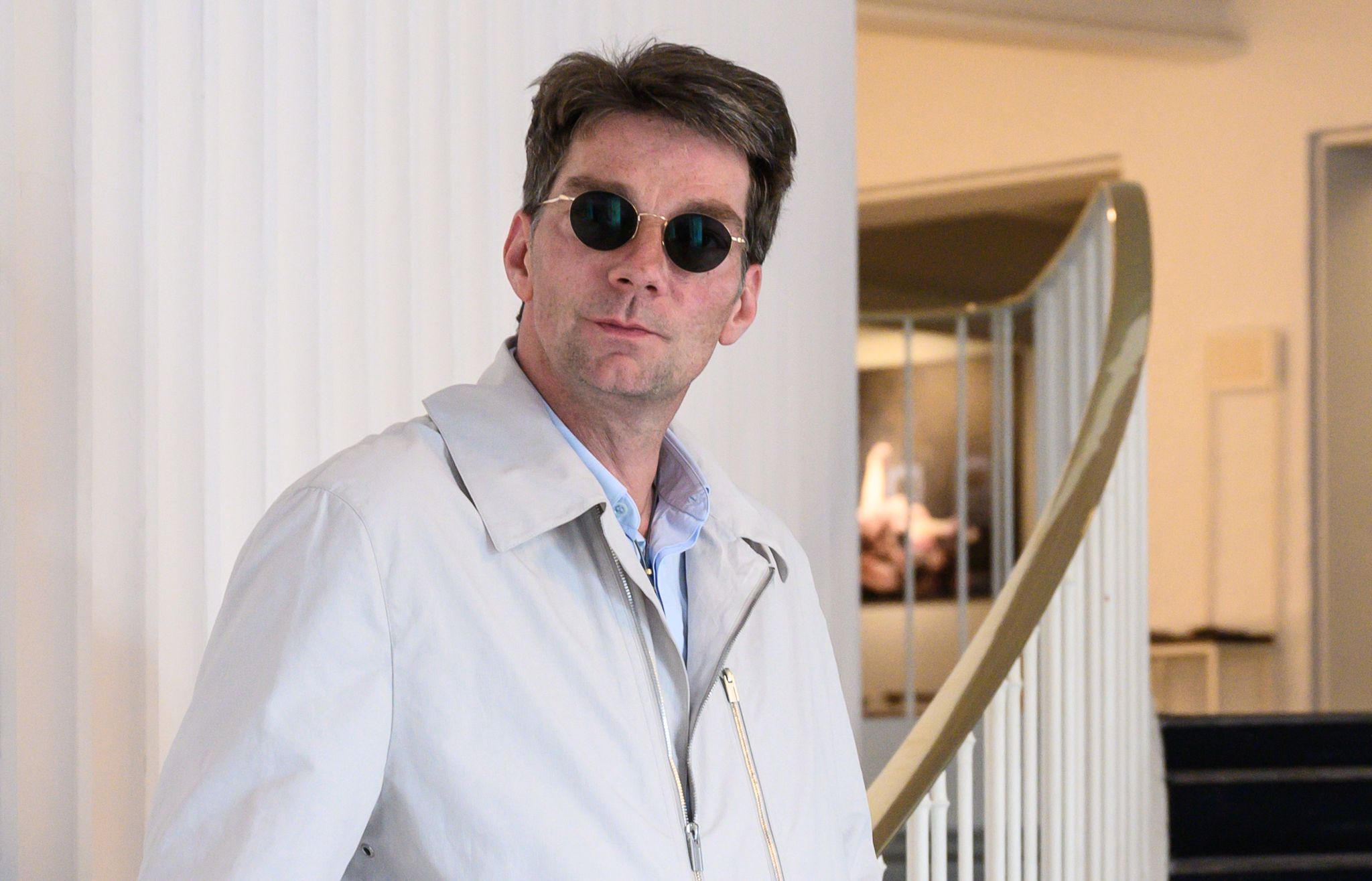 Marco Goecke, Damals Designierter Ballettdirektor Der Staatsoper Hannover, Steht Im Foyer Der Staatsoper.