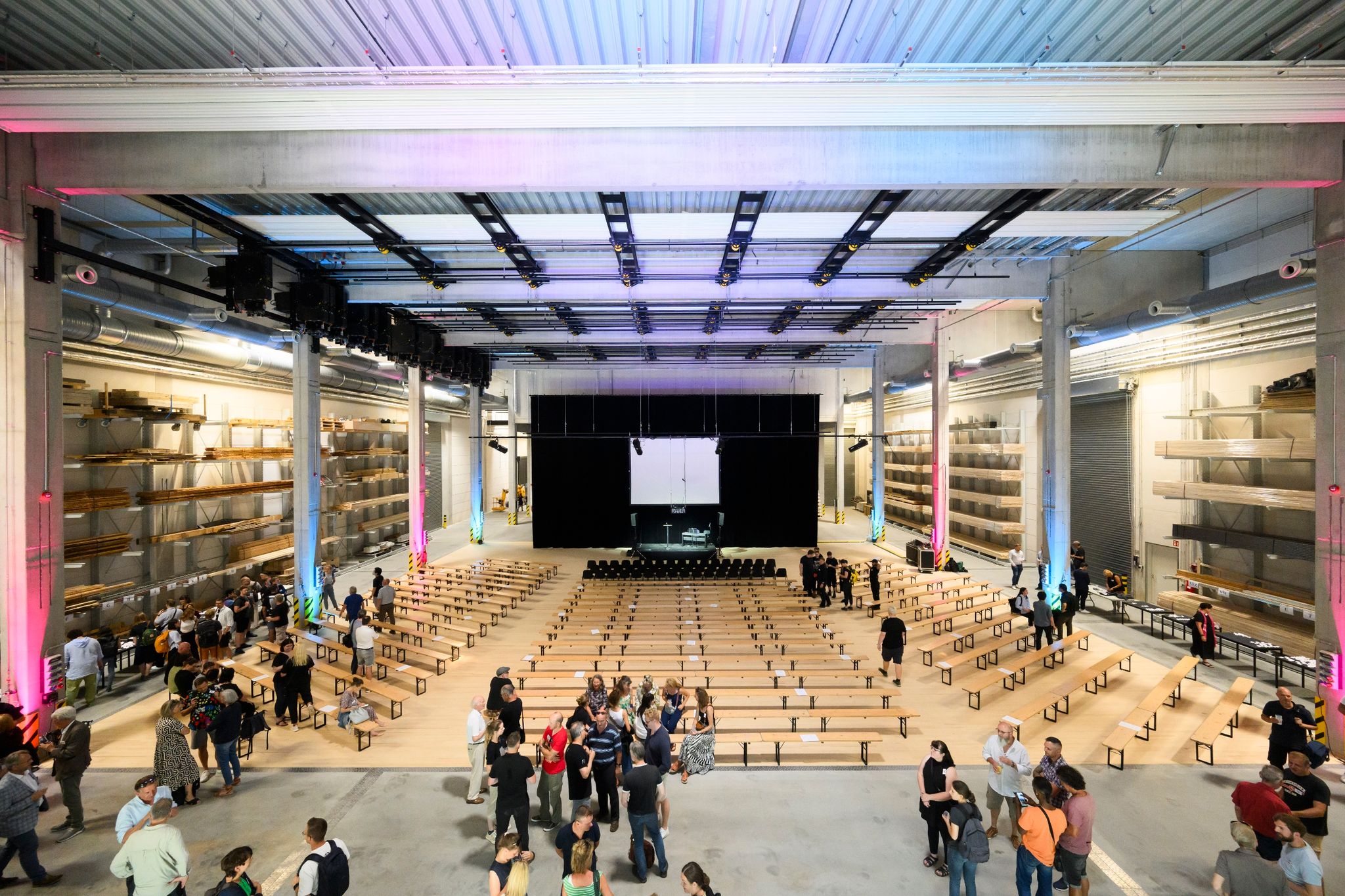 Blick In Die Neuen Theaterwerkstätten Des Staatstheaters Hannover.