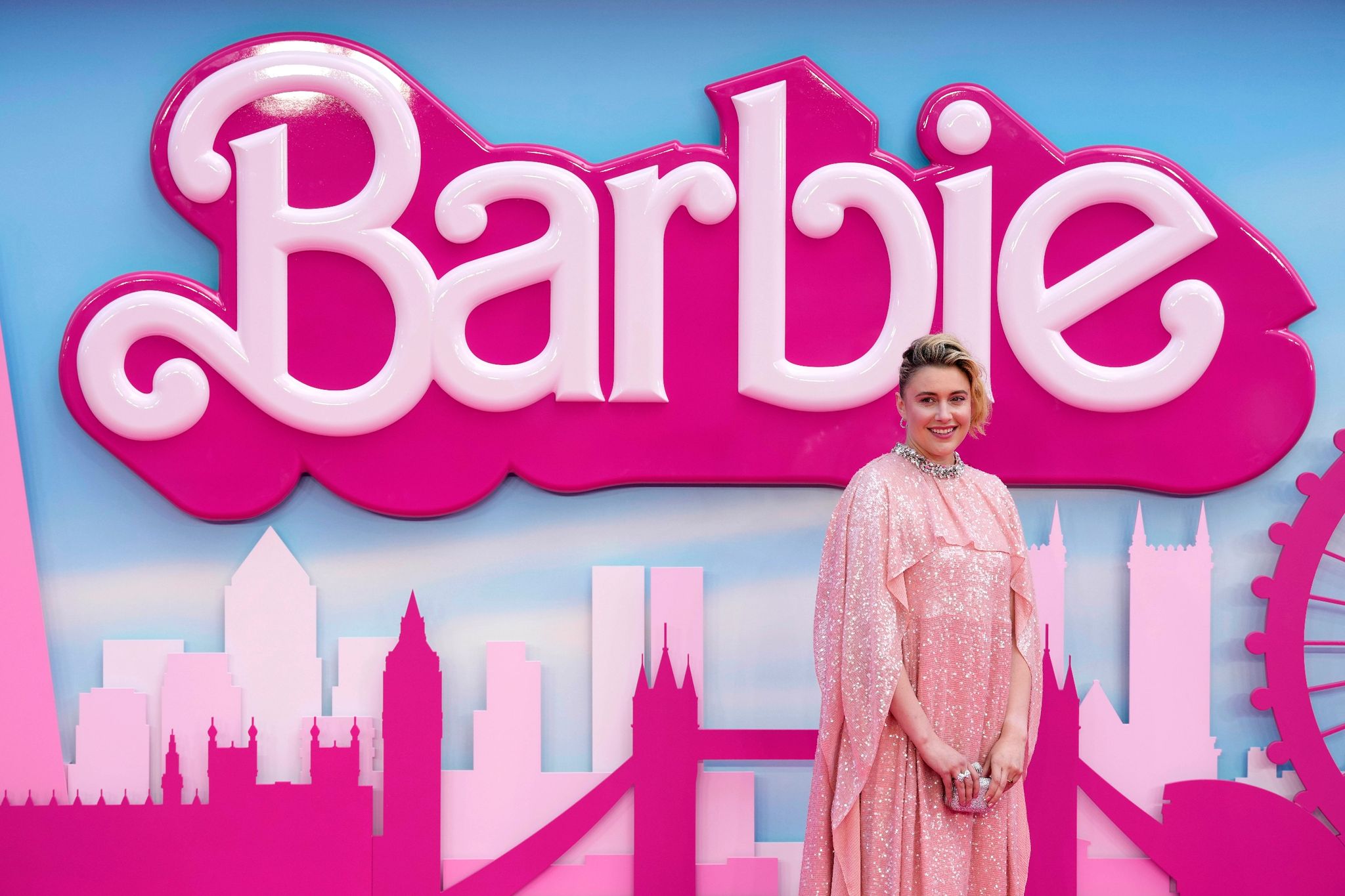 Regisseurin Greta Gerwig Bei Der Ankunft Zur «Barbie»-Premiere In London