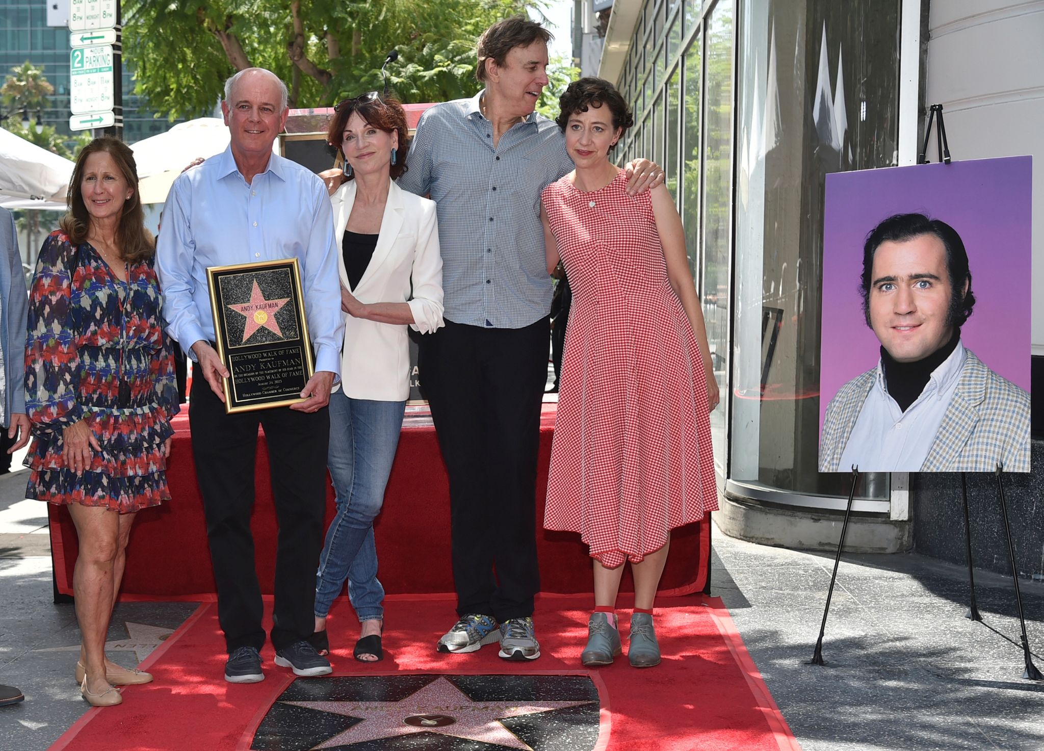 Komiker Andy Kaufman Posthum Mit Hollywood-Stern Geehrt