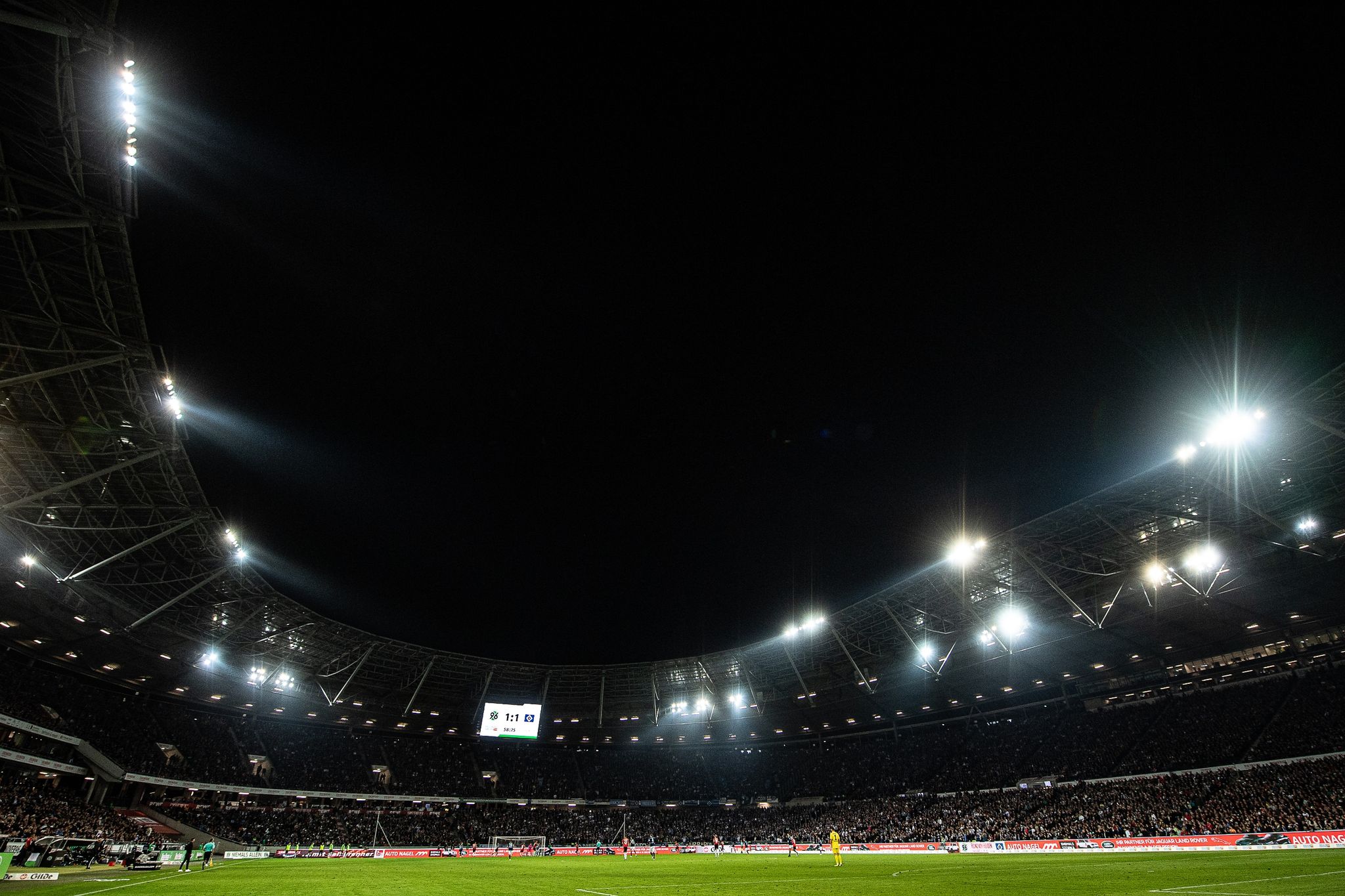 Blick In Die Ausverkaufte Arena.