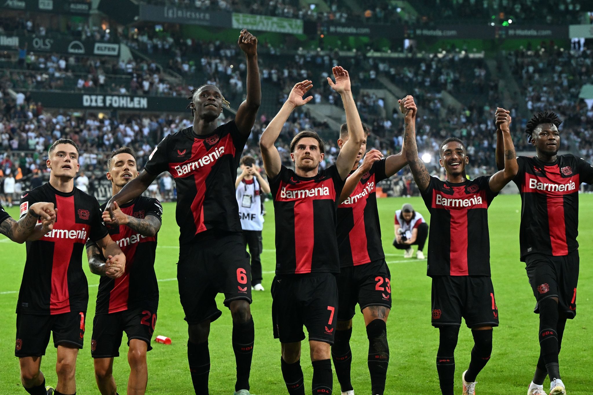 Bayer Leverkusen Zeigte Auch Am Zweiten Spieltag Eine Starke Leistung.