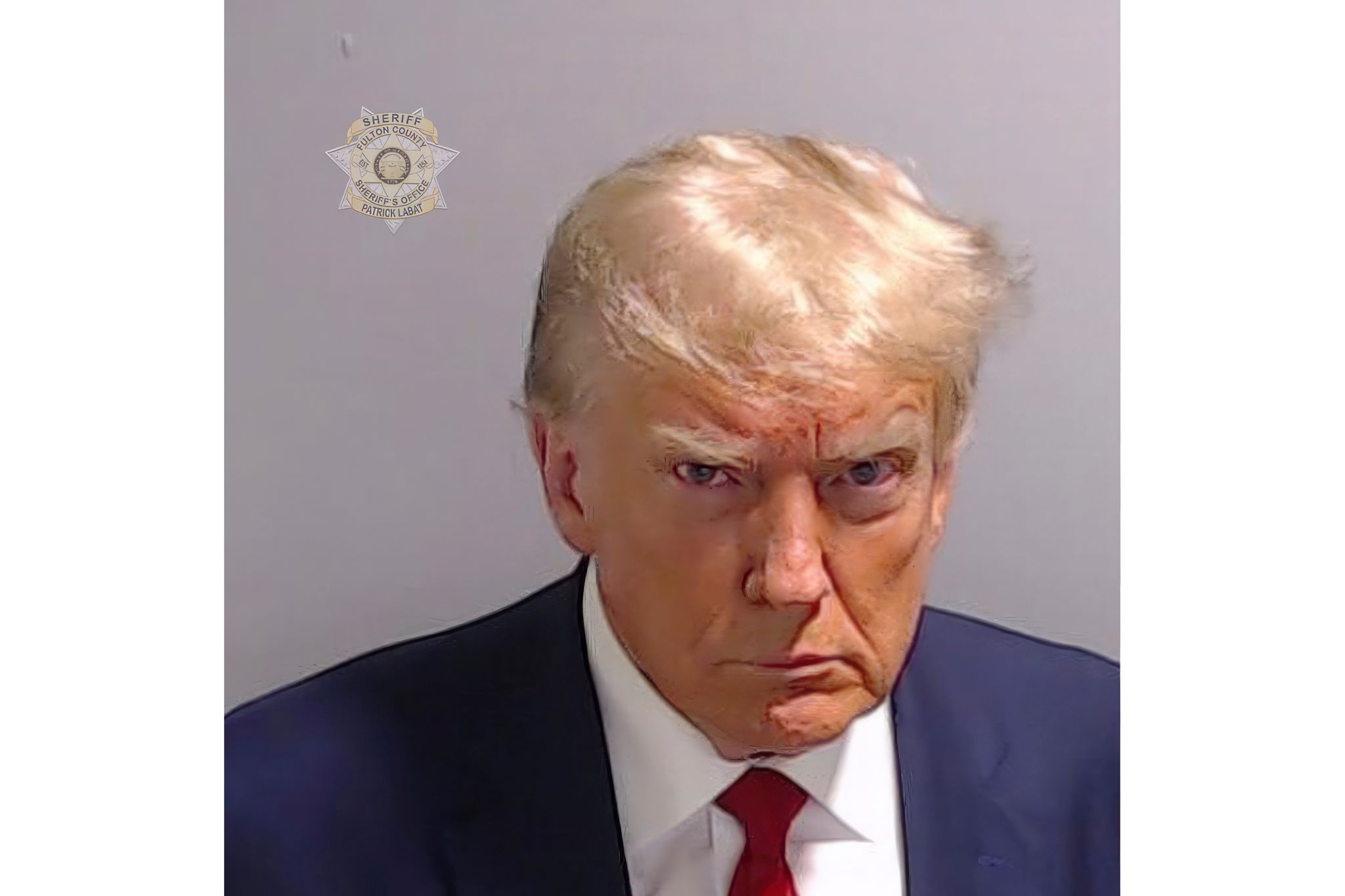 Das Polizeifoto Ist Der Erste «Mugshot» Eines Ex-Präsidenten überhaupt.
