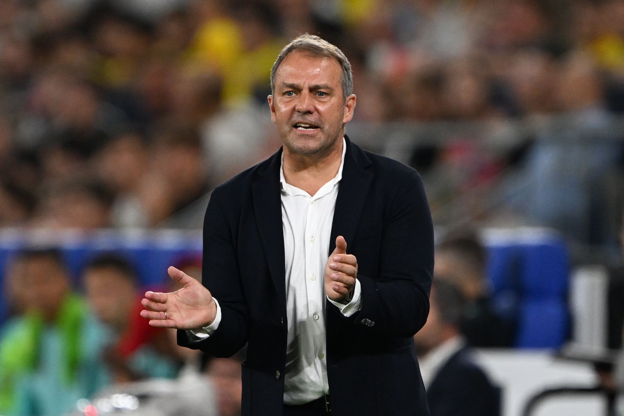 Gibt Seinen Kader Für Das Erste Spiel In Der EM-Saison Bekannt: Bundestrainer Hansi Flick.