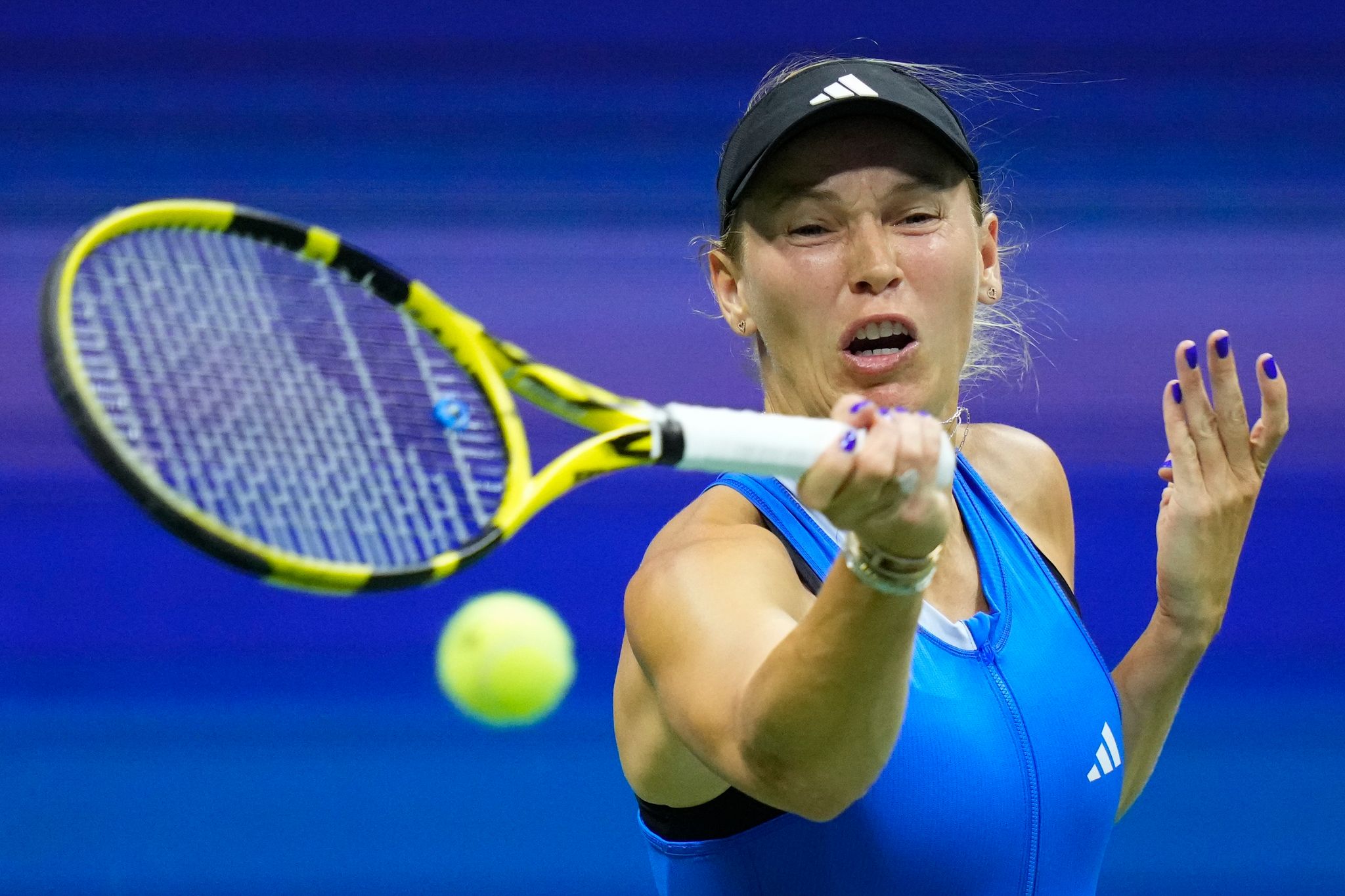 Steht In New York In Der Dritten Runde: Caroline Wozniacki.
