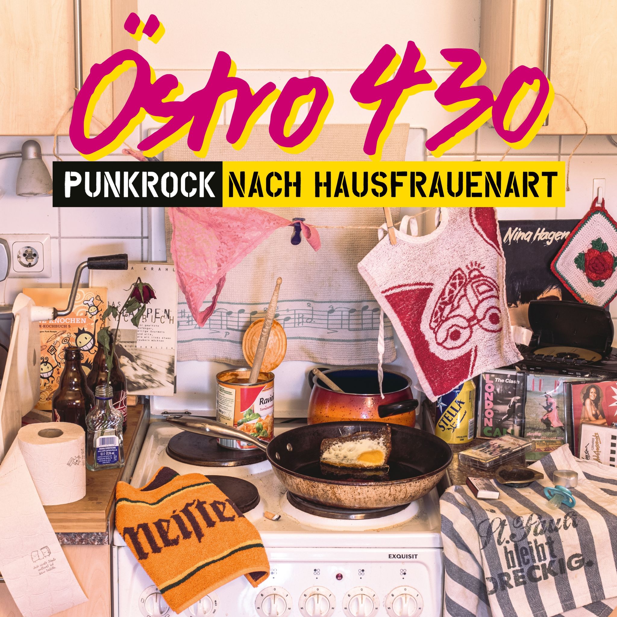 Das Cover Des Albums «Punkrock Nach Hausfrauenart» Der Frauenpunkband Östro 430.