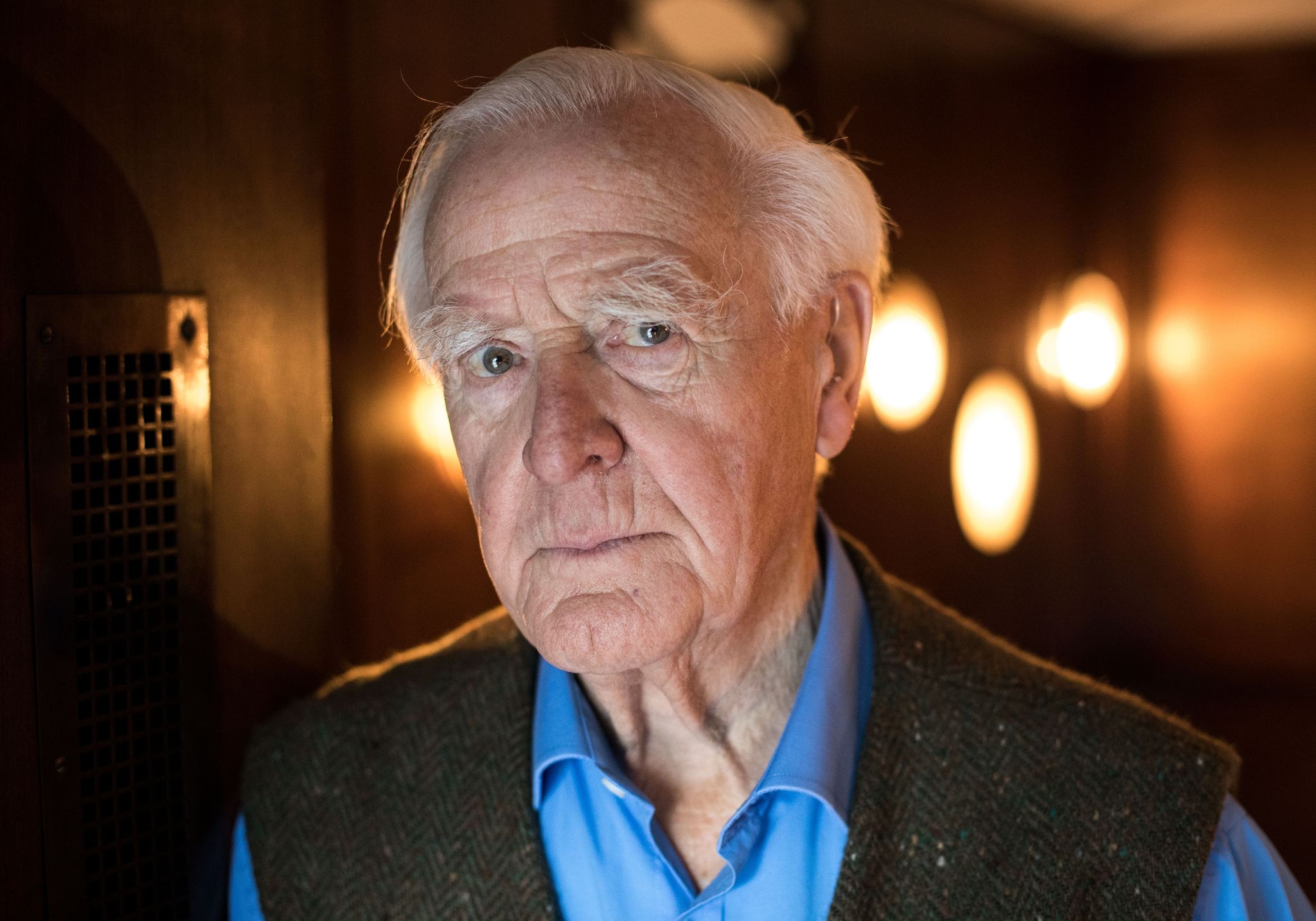 John Le Carre, Britischer Schriftsteller Und Spionageexperte.