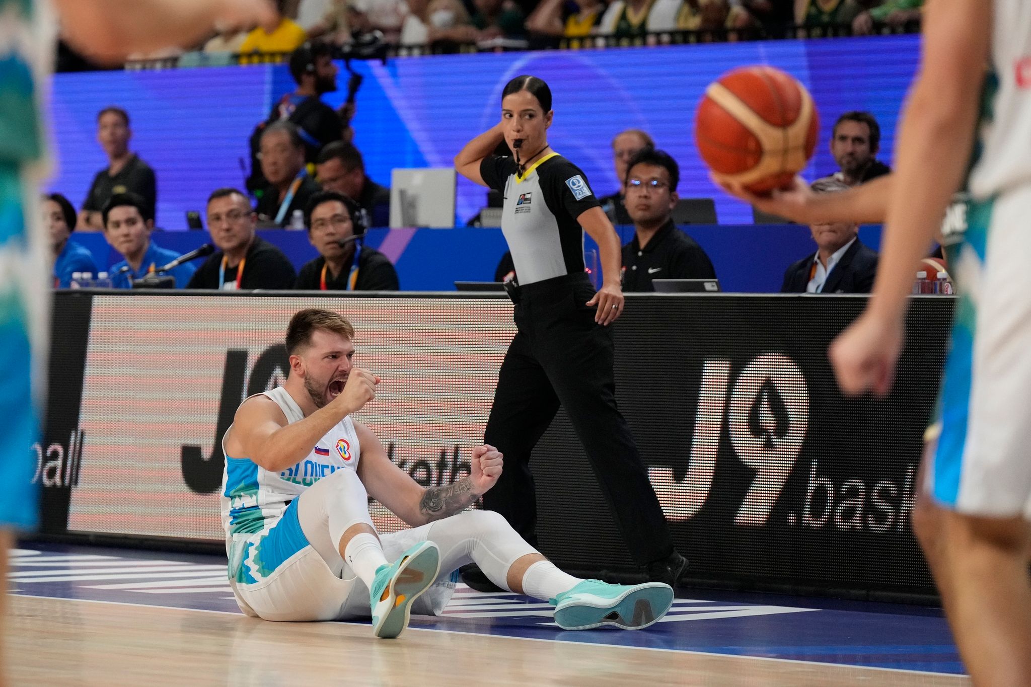 Beschäftigt Schon Im Vorfeld Die Deutschen Basketball: Sloweniens Superstar Luka Doncic.