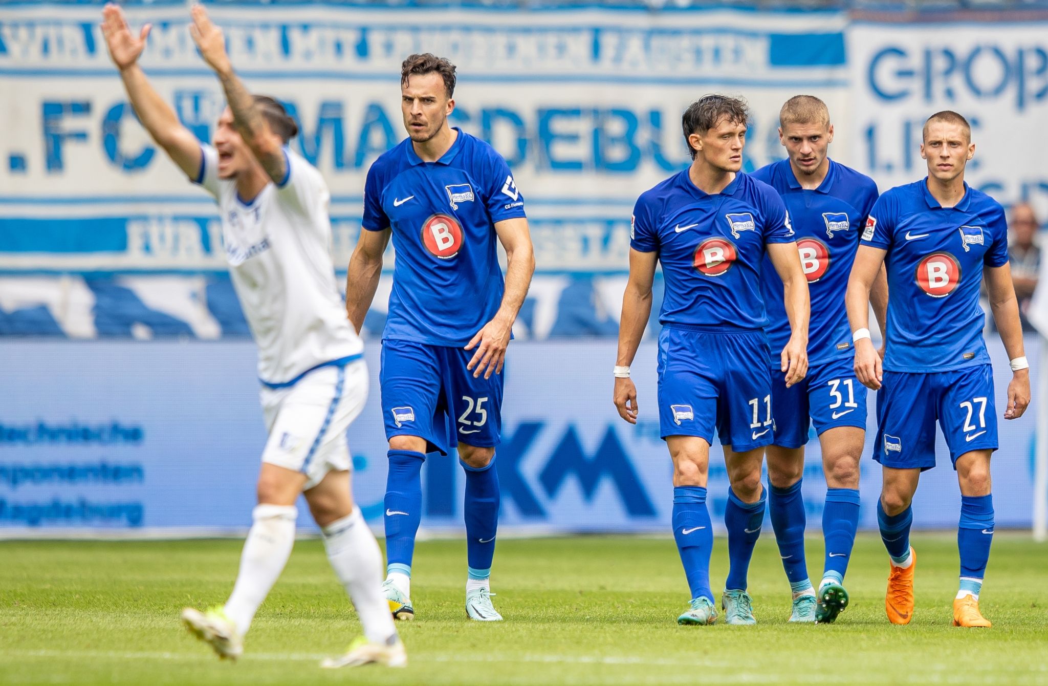 Sechs Gegentore Kassierte Hertha BSC Am Samstag In Magdeburg.