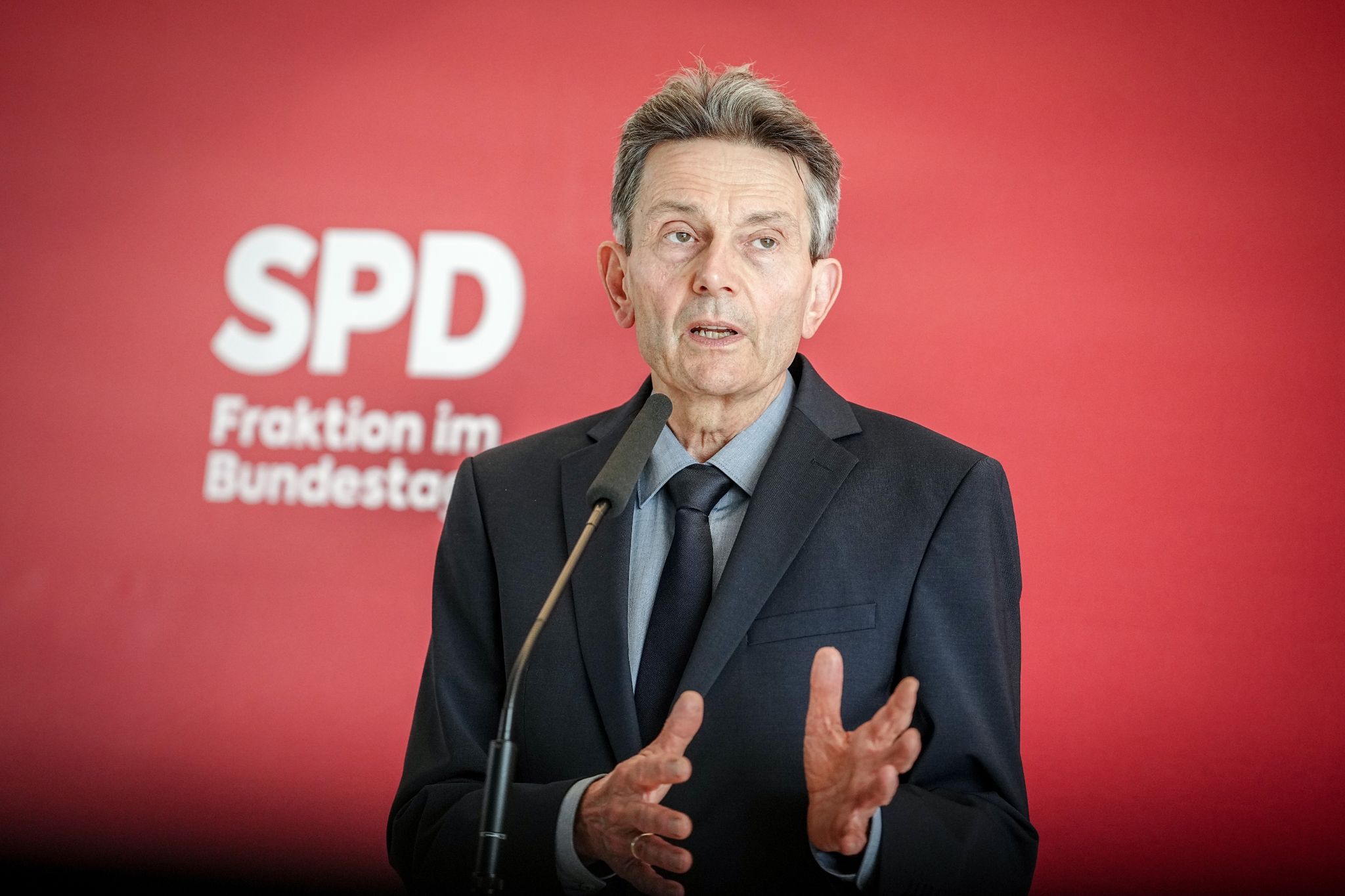 Geht Mit Rückendeckung In Die Nächste Amtszeit: SPD-Fraktionschef Rolf Mützenich.