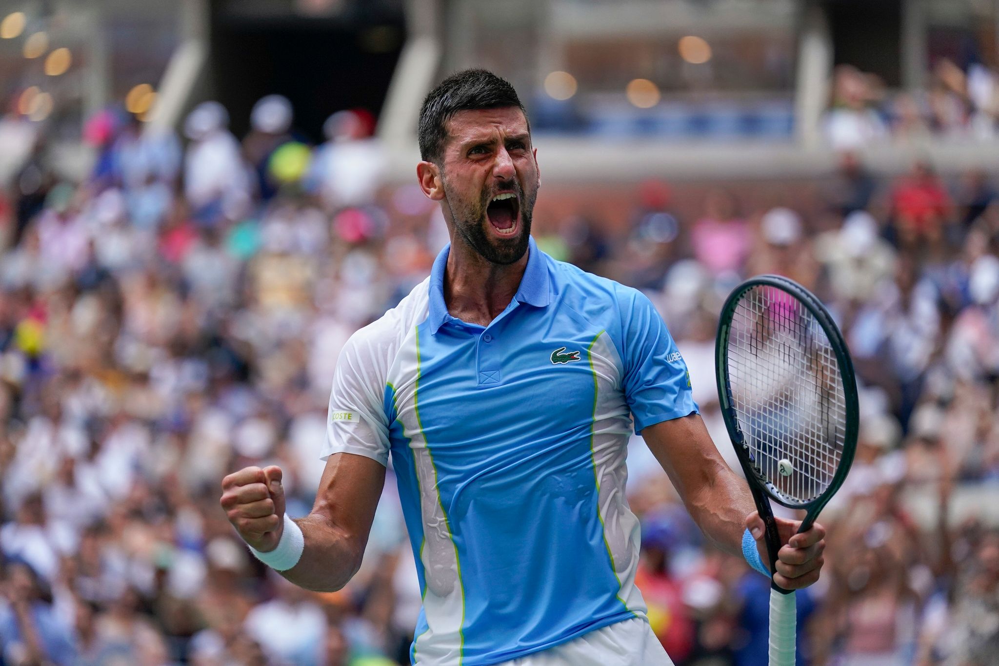 Steht Bei Den US Open Im Halbfinale: Novak Djokovic.