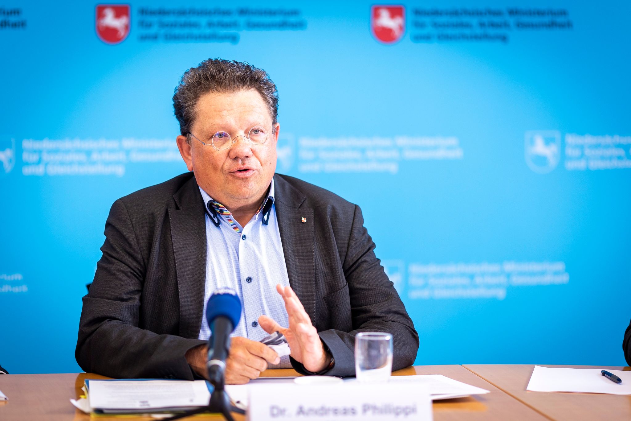 Andreas Philippi (SPD), Gesundheitsminister Von Niedersachsen.