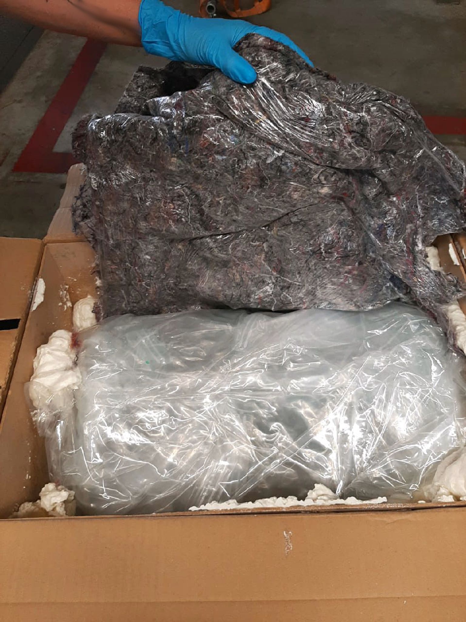 Marihuana In Mehreren Folienschichten Verpackt. Der Zoll In Heilbronn Hat Es Gefunden.