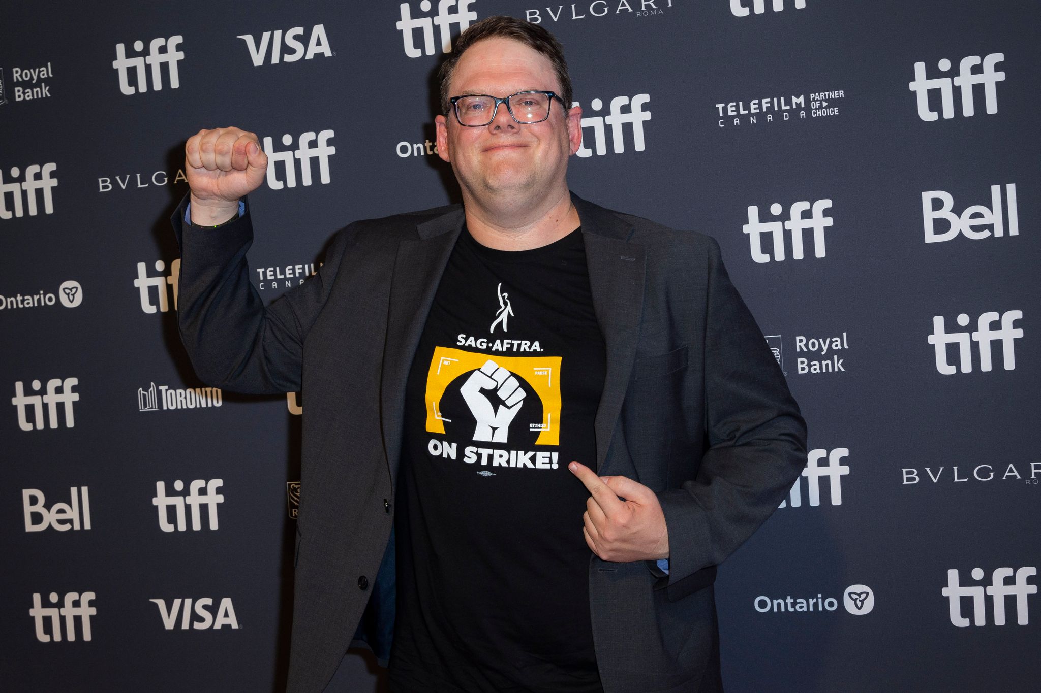Duncan Crabtree-Ireland, Chefunterhändler Der SAG-AFTRA, Bei Der Premiere Von «The Boy And The Heron». Das 48. Toronto International Film Festival Steht Unter Dem Einfluss Des Hollywood-Streiks.