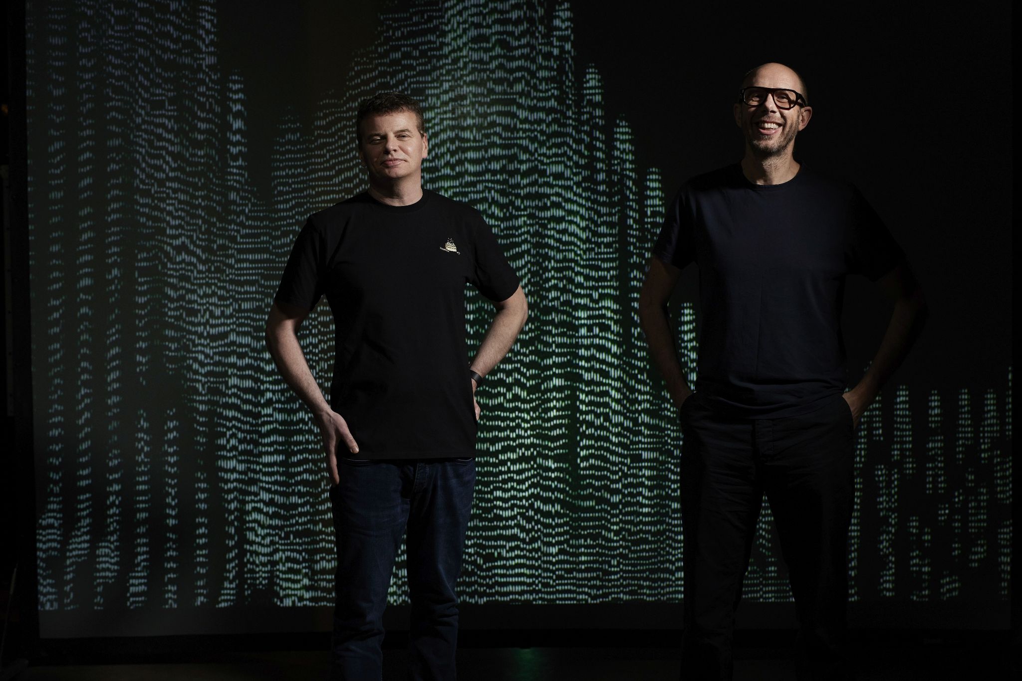 Tom Rowlands (r) Und Ed Simons Sind Das  Britische Electronica-Duo Chemical Brothers.