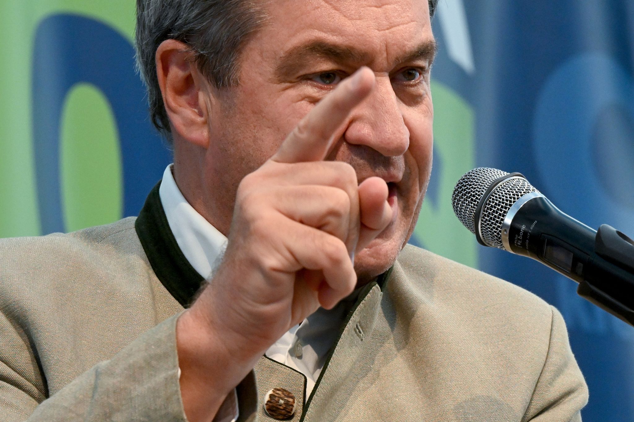 Bayerns Ministerpräsident Markus Söder Fordert Einen Wandel Der Deutschen Migrationspolitik - Und Will «unkontrollierte Zuwanderung» Stoppen.