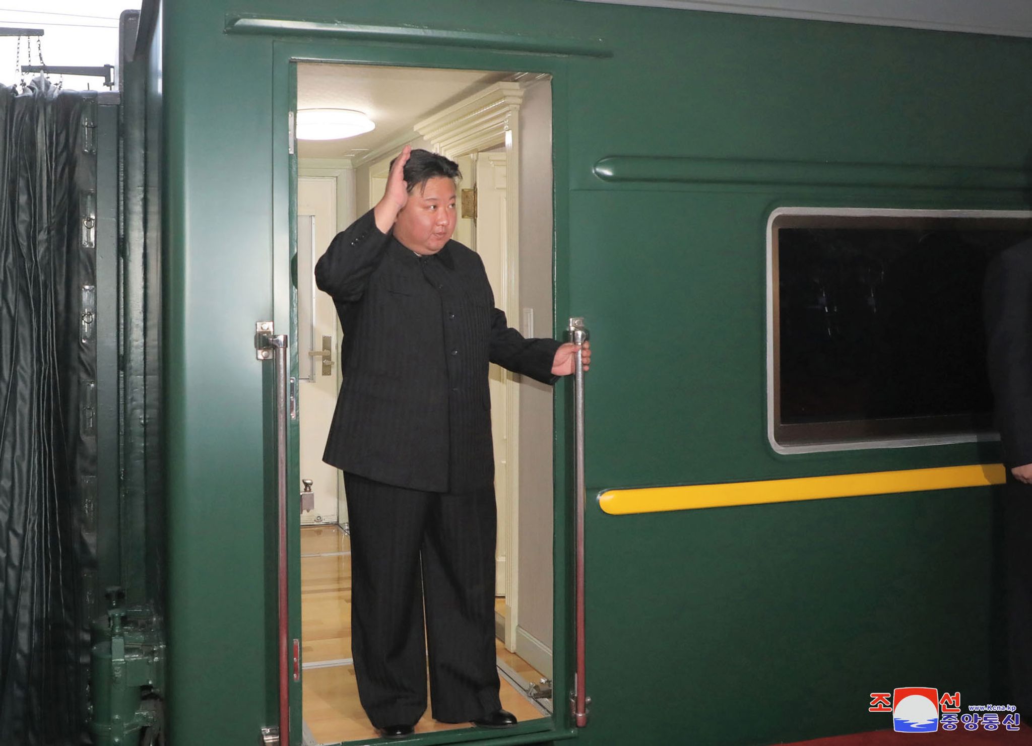 Kim Jong Un Reist Mit Dem Zug Nach Russland.