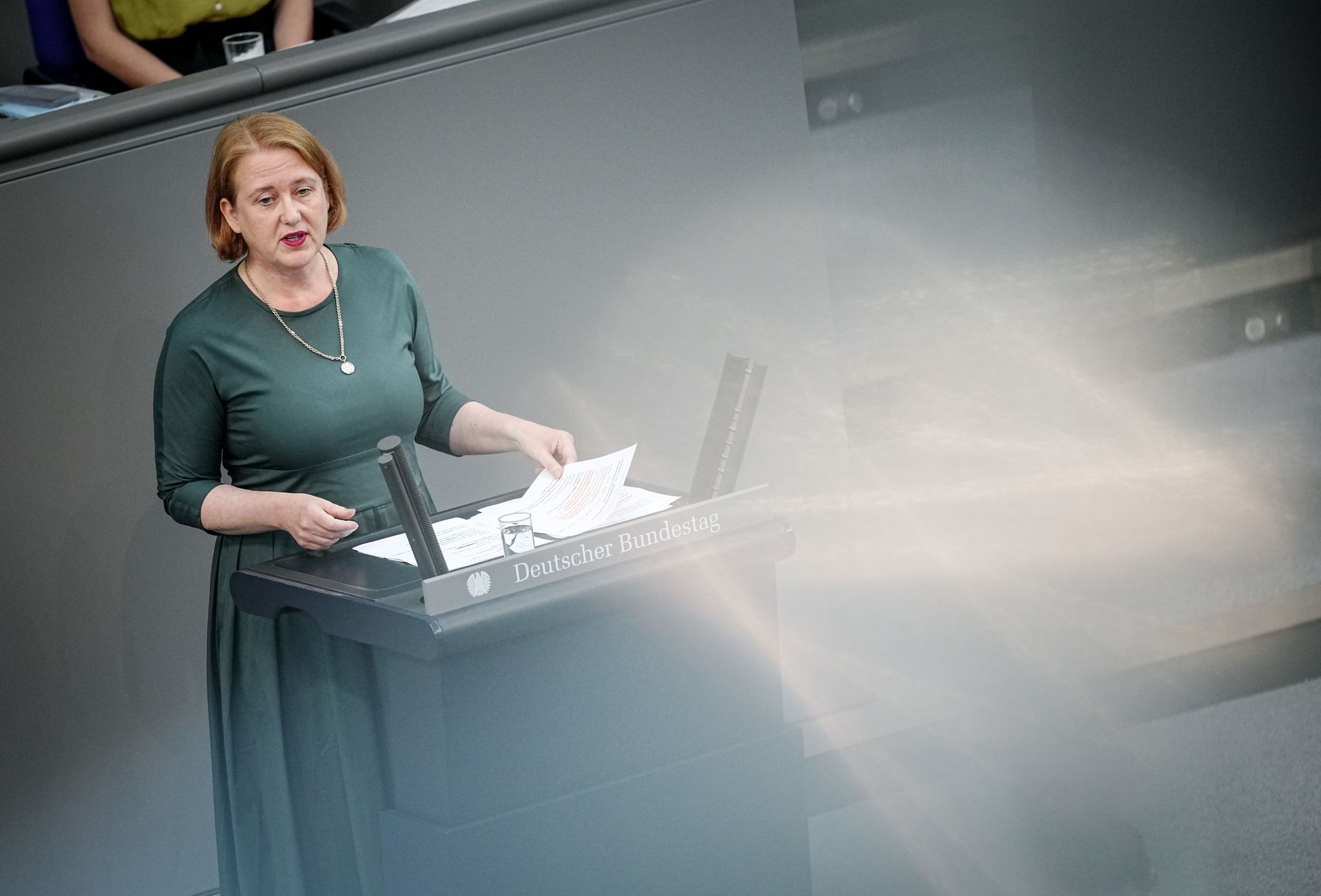 Lisa Paus Setzt Sich Als Bundesministerin Für Familie, Senioren, Frauen Und Jugend Für Die Kindergrundsicherung Ein.