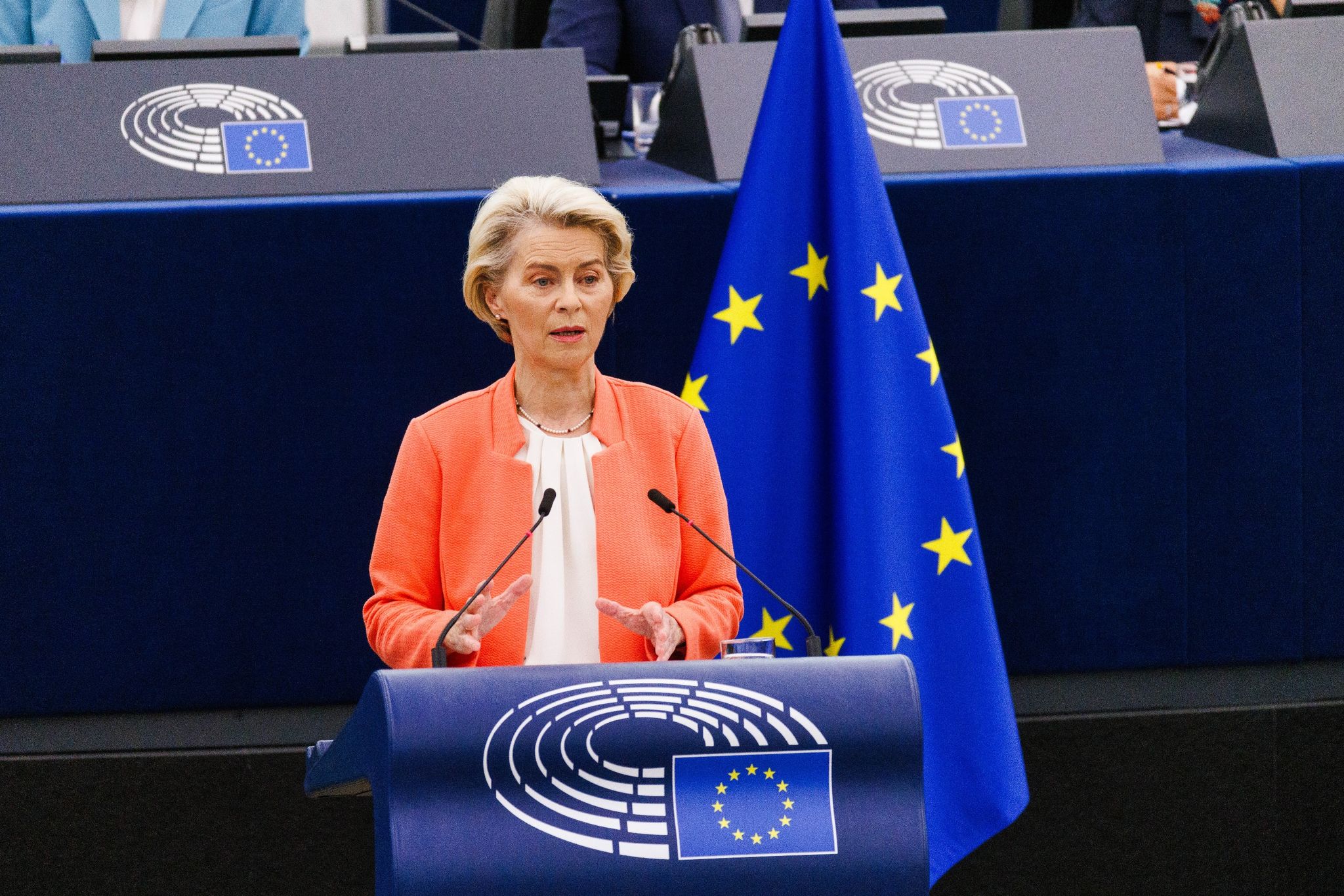 Das Ziel Von EU-Kommissionspräsidentin Ursula Von Der Leyen Ist Eine «vollendete Union Mit über 500 Millionen Menschen».