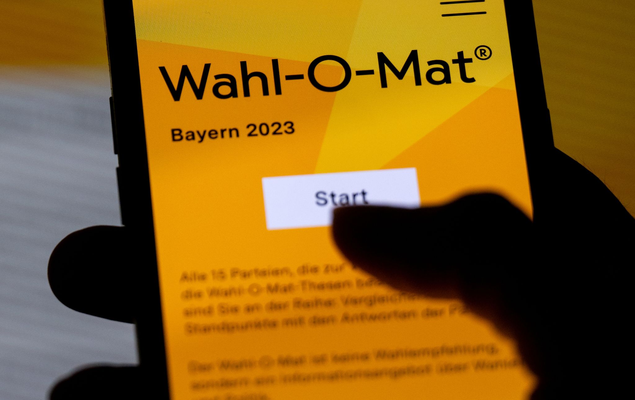 Wen Wählen? Online-Tools Helfen In Bayern