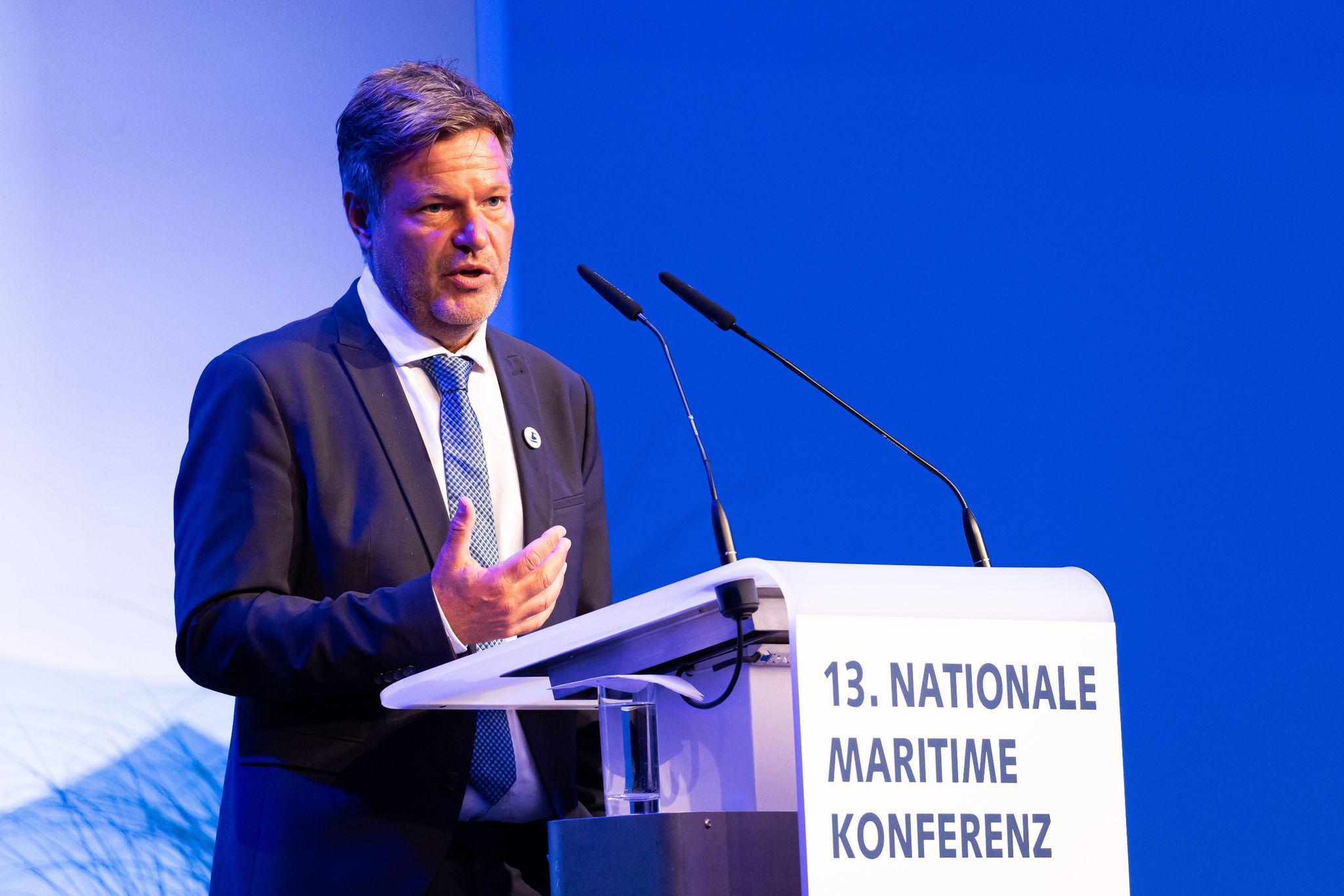 Robert Habeck (Bündnis 90/Die Grünen), Bundesminister Für Wirtschaft Und Klimaschutz.