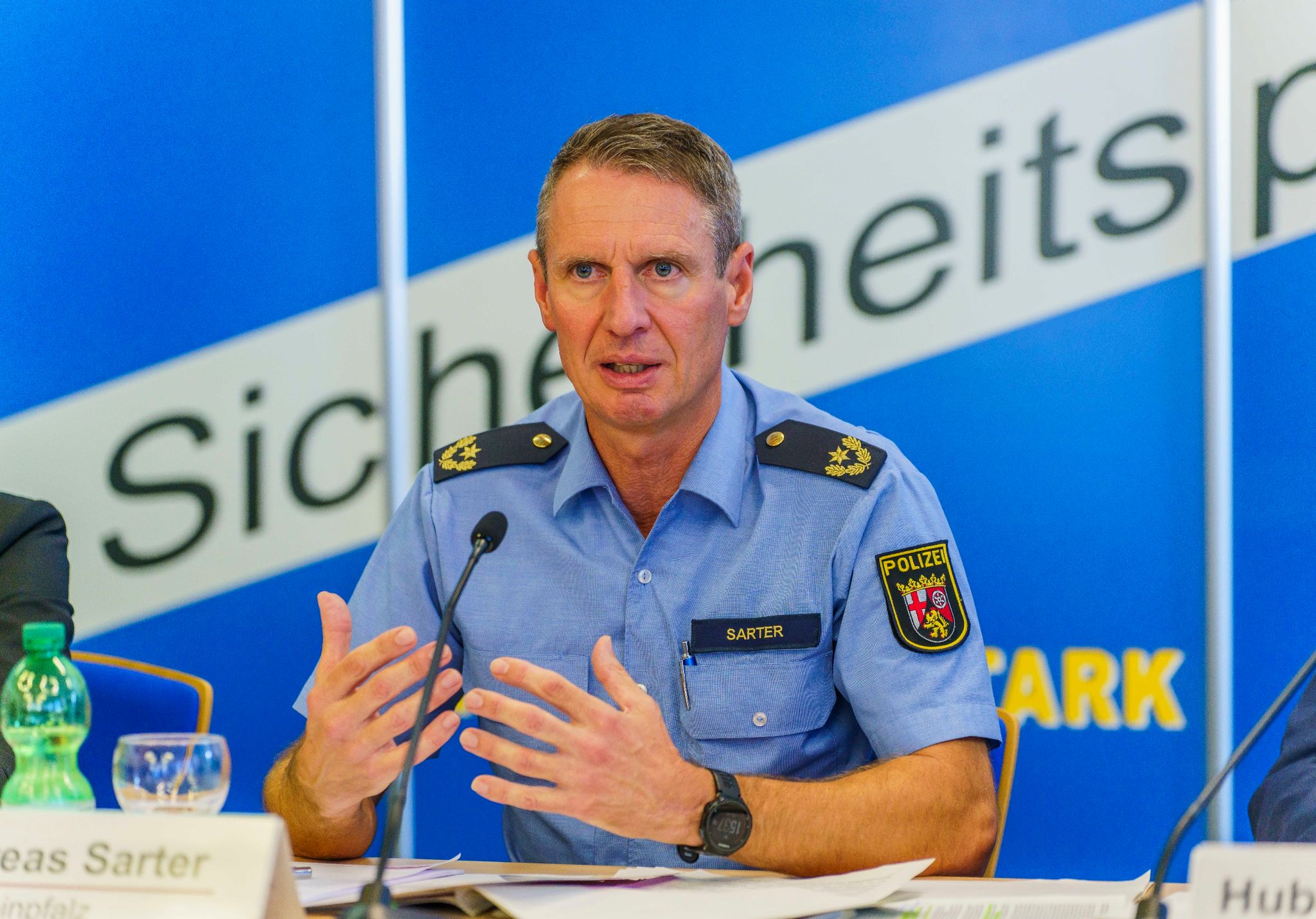 Andreas Sarter, Polizeivizepräsident Am Polizeipräsidium Rheinpfalz, Auf Der Pressekonferenz: «Uns War Bekannt, Mit Welchem Menschen Wir Zu Tun Haben.»